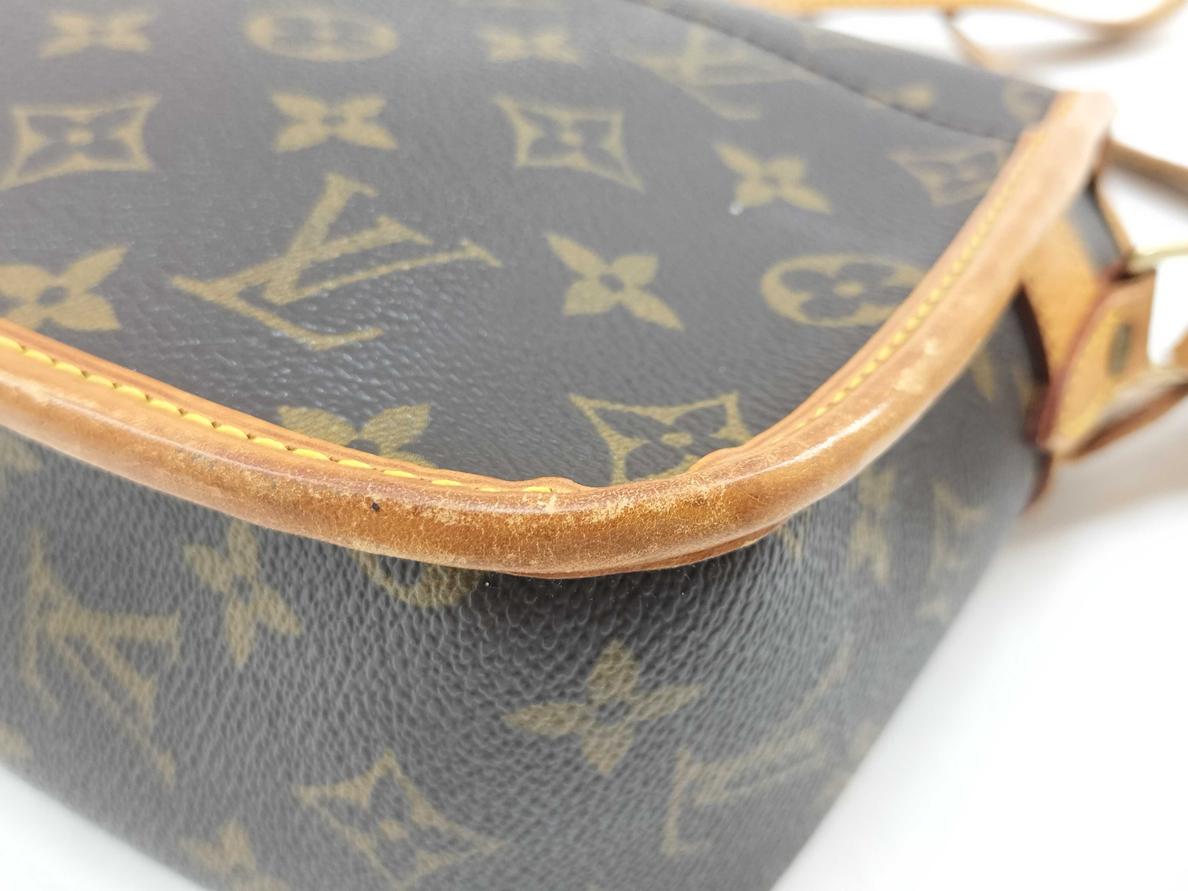Monogram Brown Shoulder Bag — view 5
