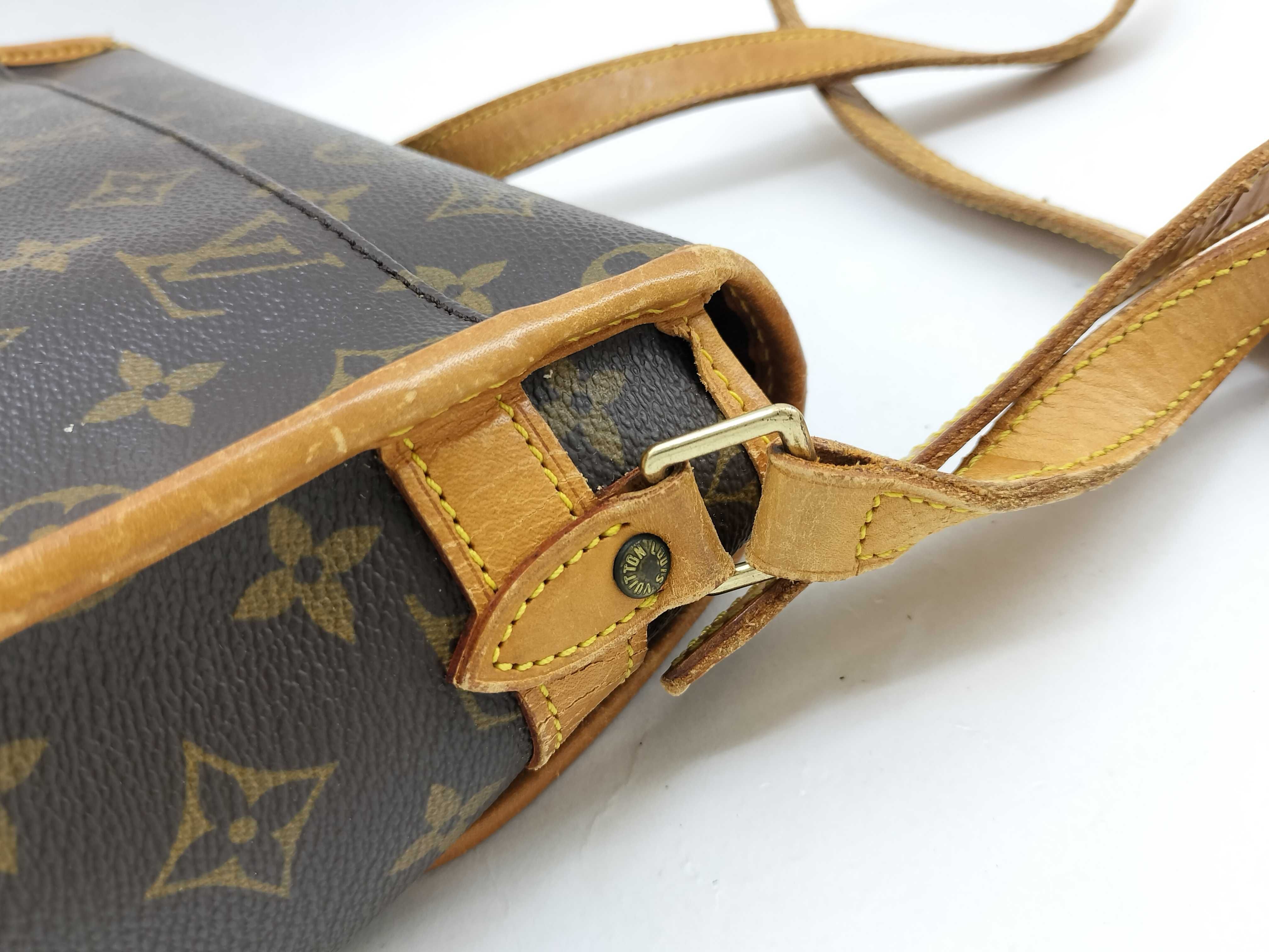 Monogram Brown Shoulder Bag — view 6