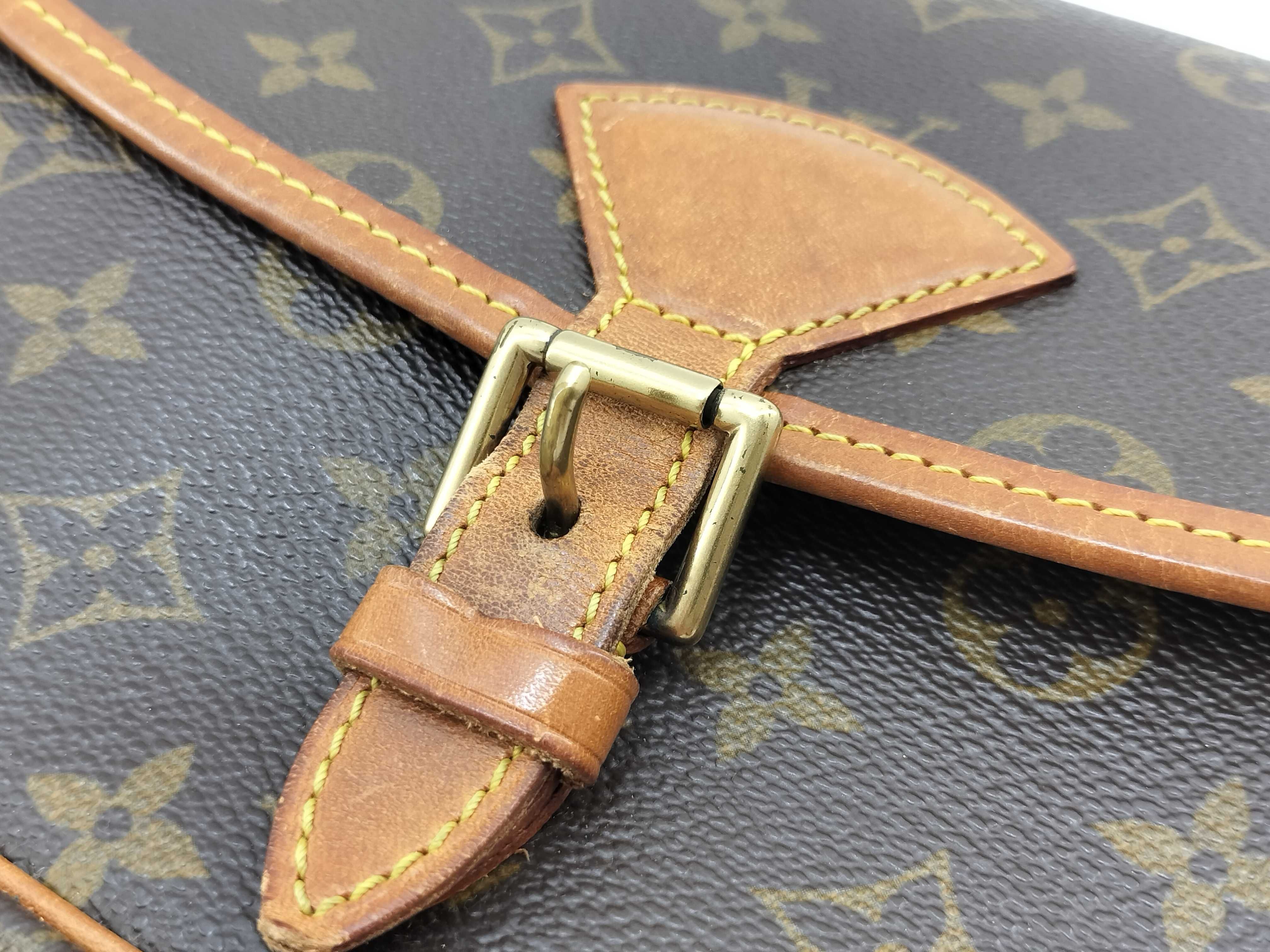 Monogram Brown Shoulder Bag — view 9