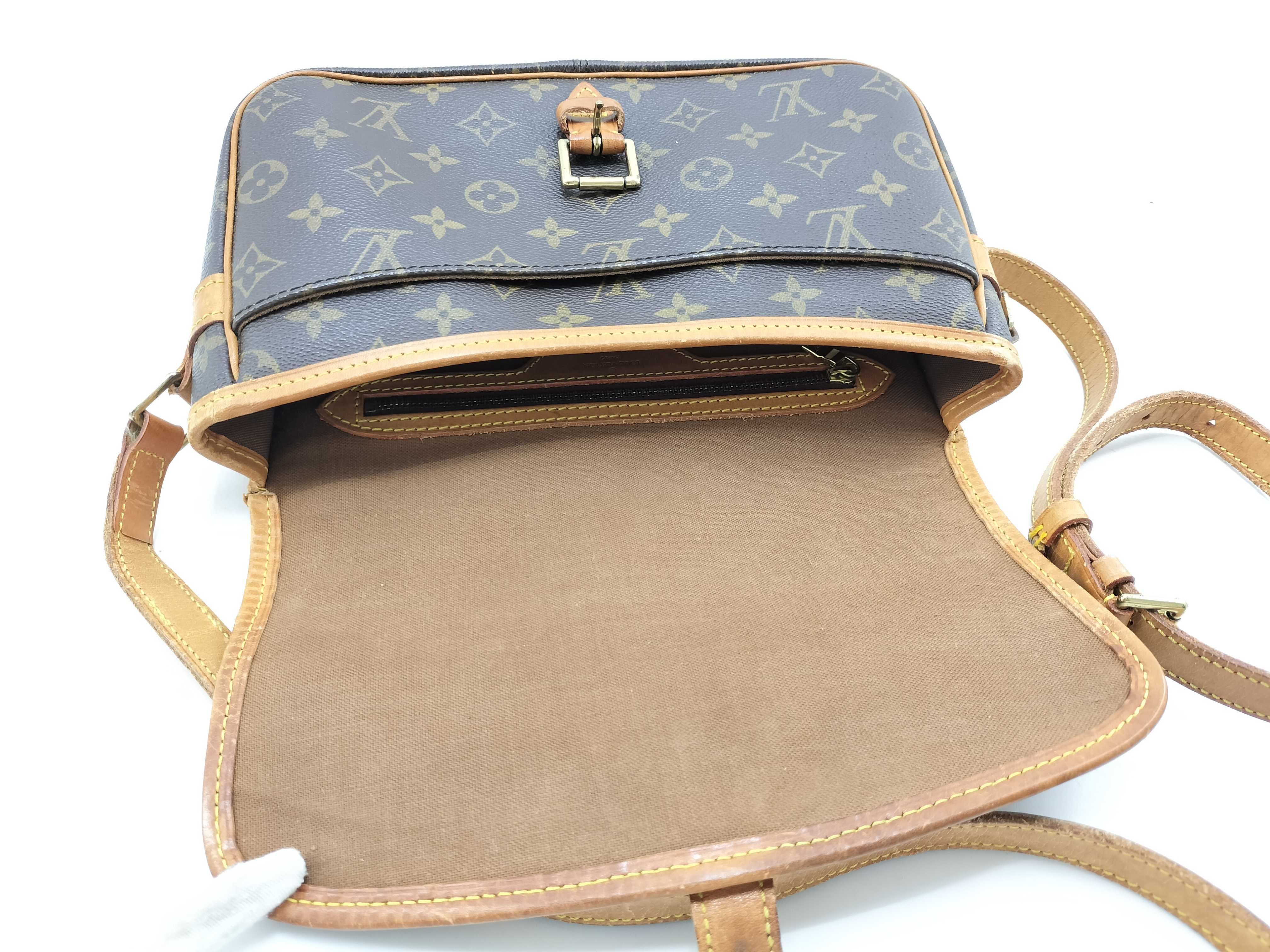 Monogram Brown Shoulder Bag — view 10