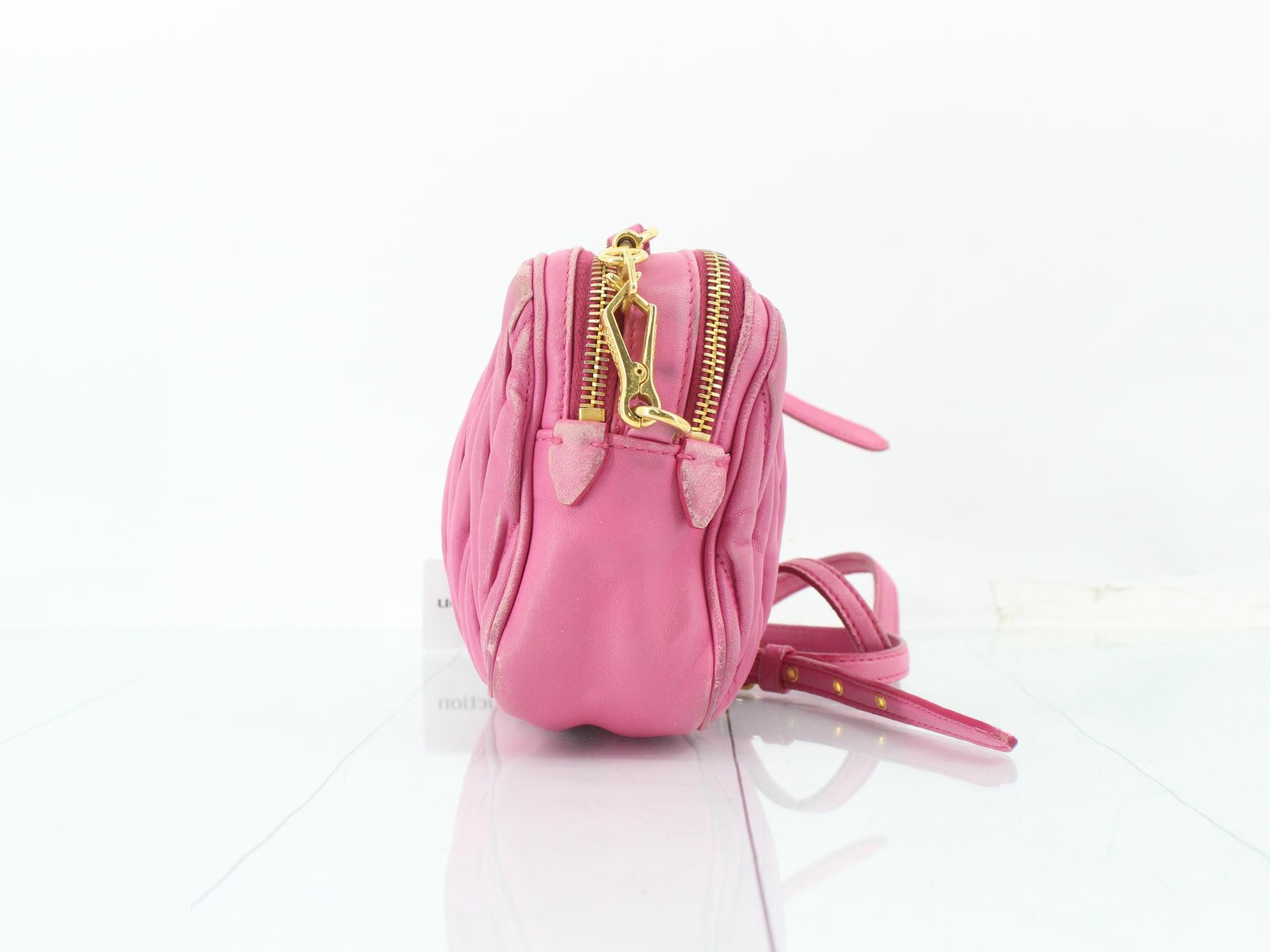 Matelassé (Bag) - Shoulder Bag - Pink — view 3
