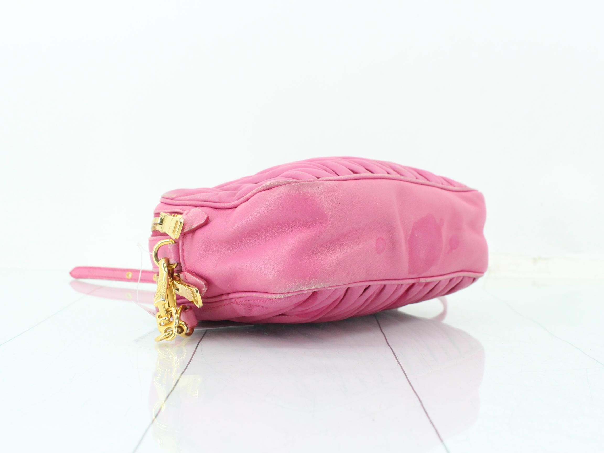 Matelassé (Bag) - Shoulder Bag - Pink — view 5