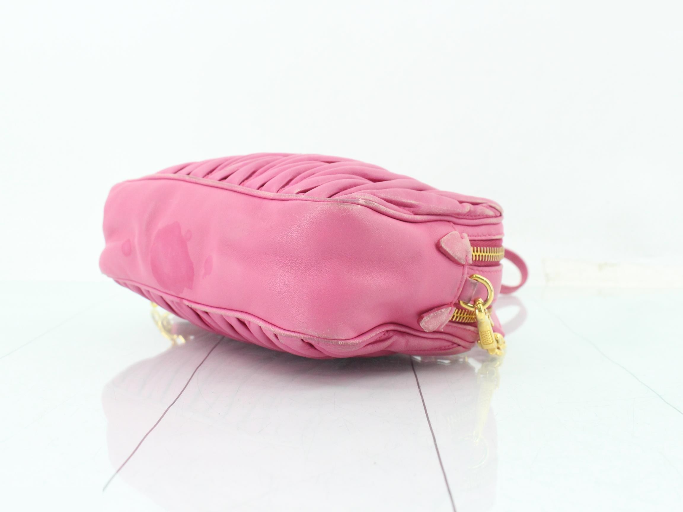 Matelassé (Bag) - Shoulder Bag - Pink — view 6