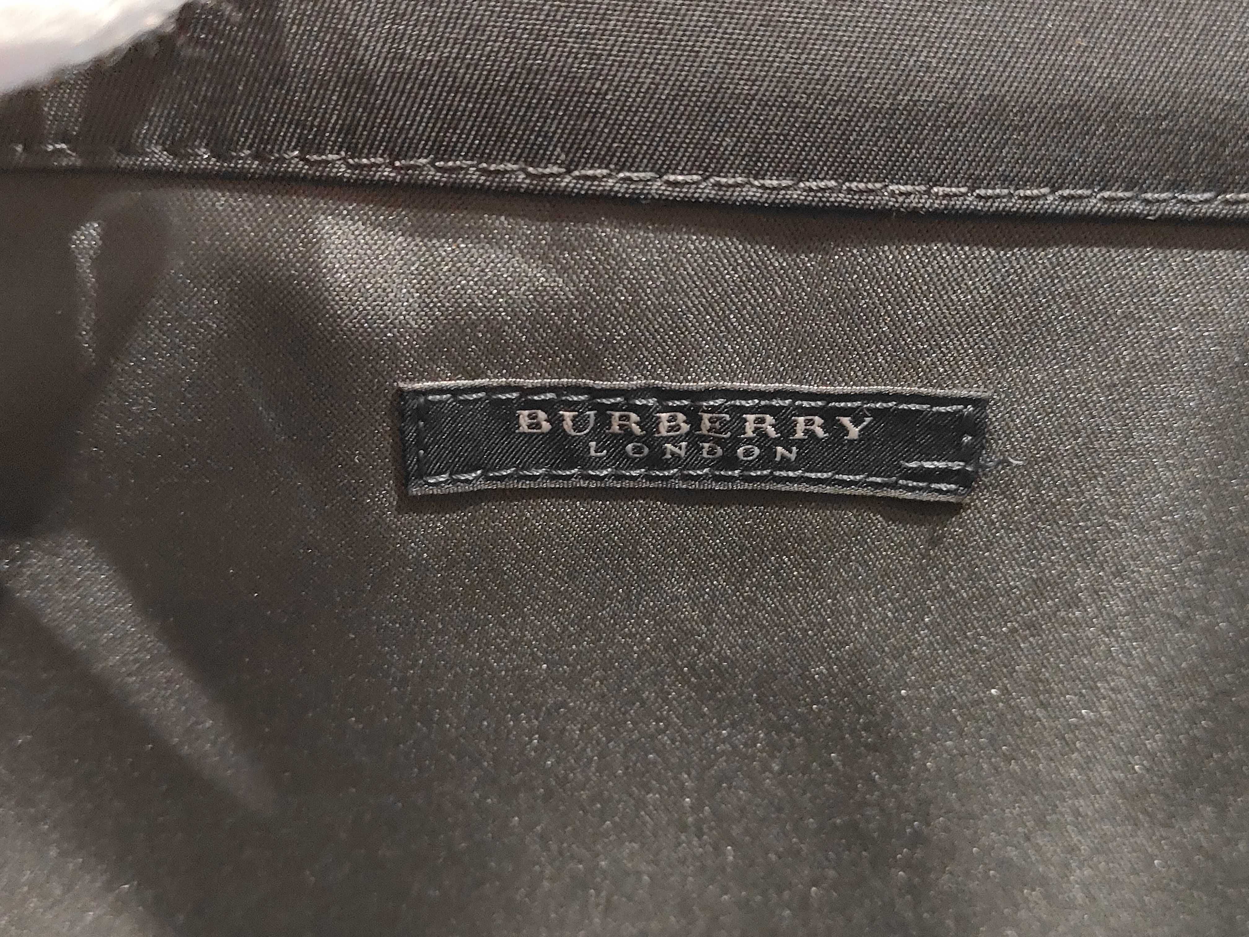 London Check Nylon Messenger Shoulder Bag — view 11