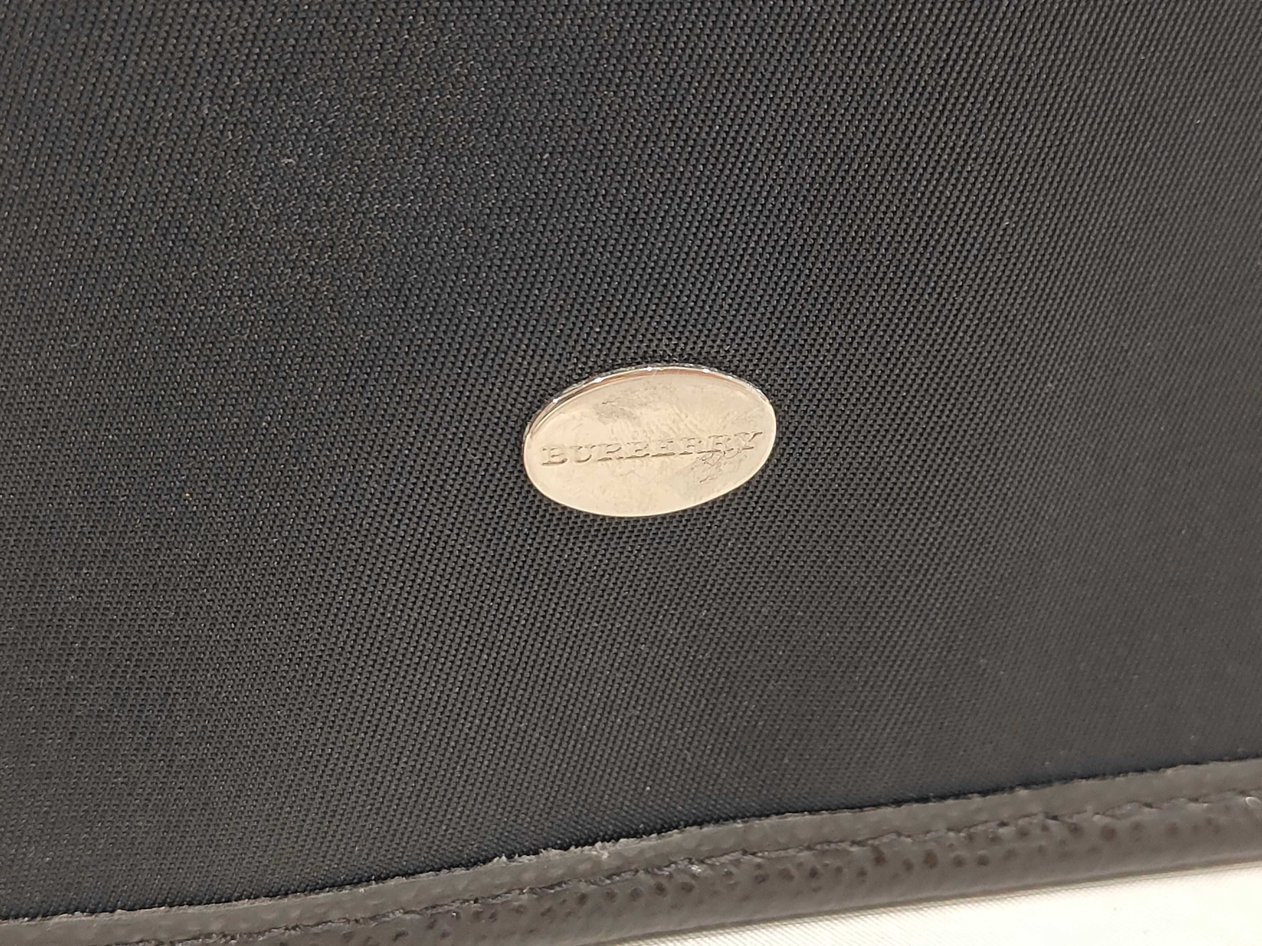 London Check Nylon Messenger Shoulder Bag — view 9