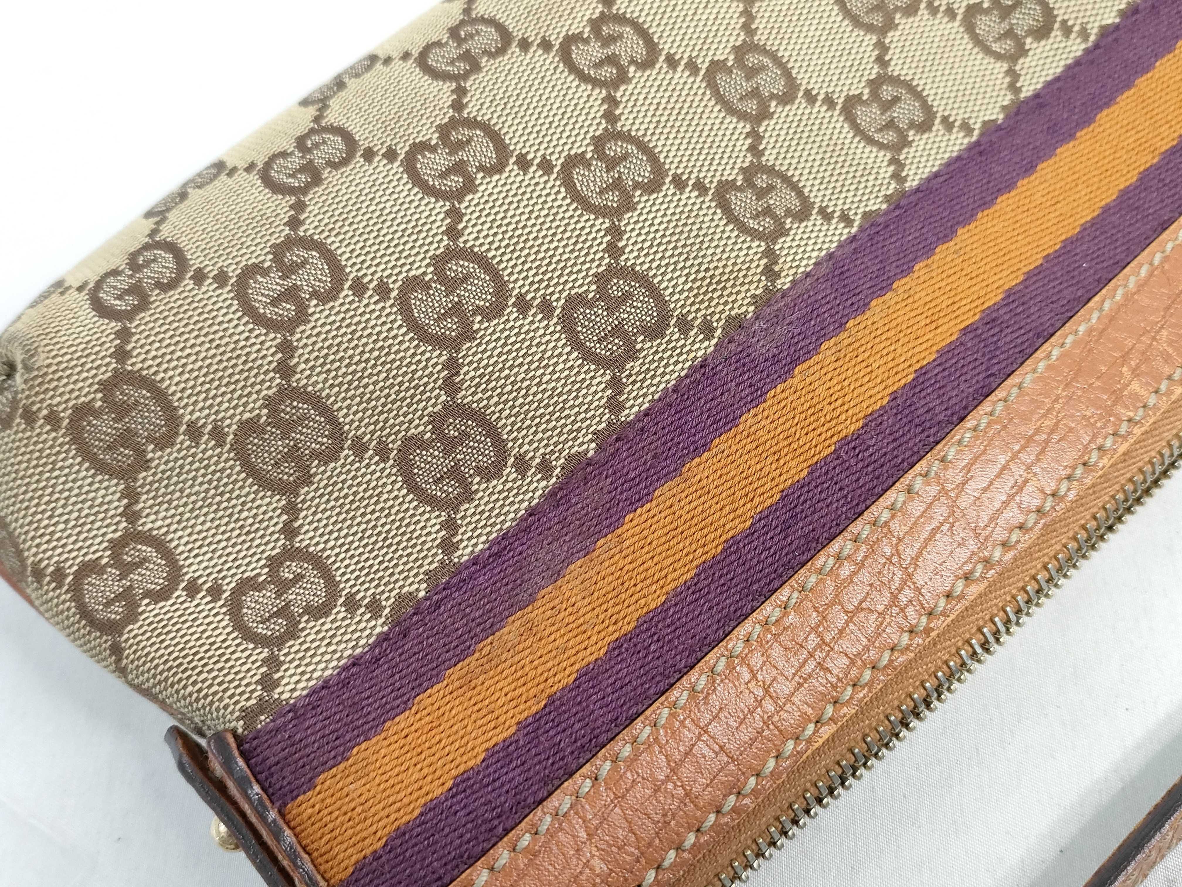 GG Canvas Gucci Pouch 145970 001998 Handbag — view 14