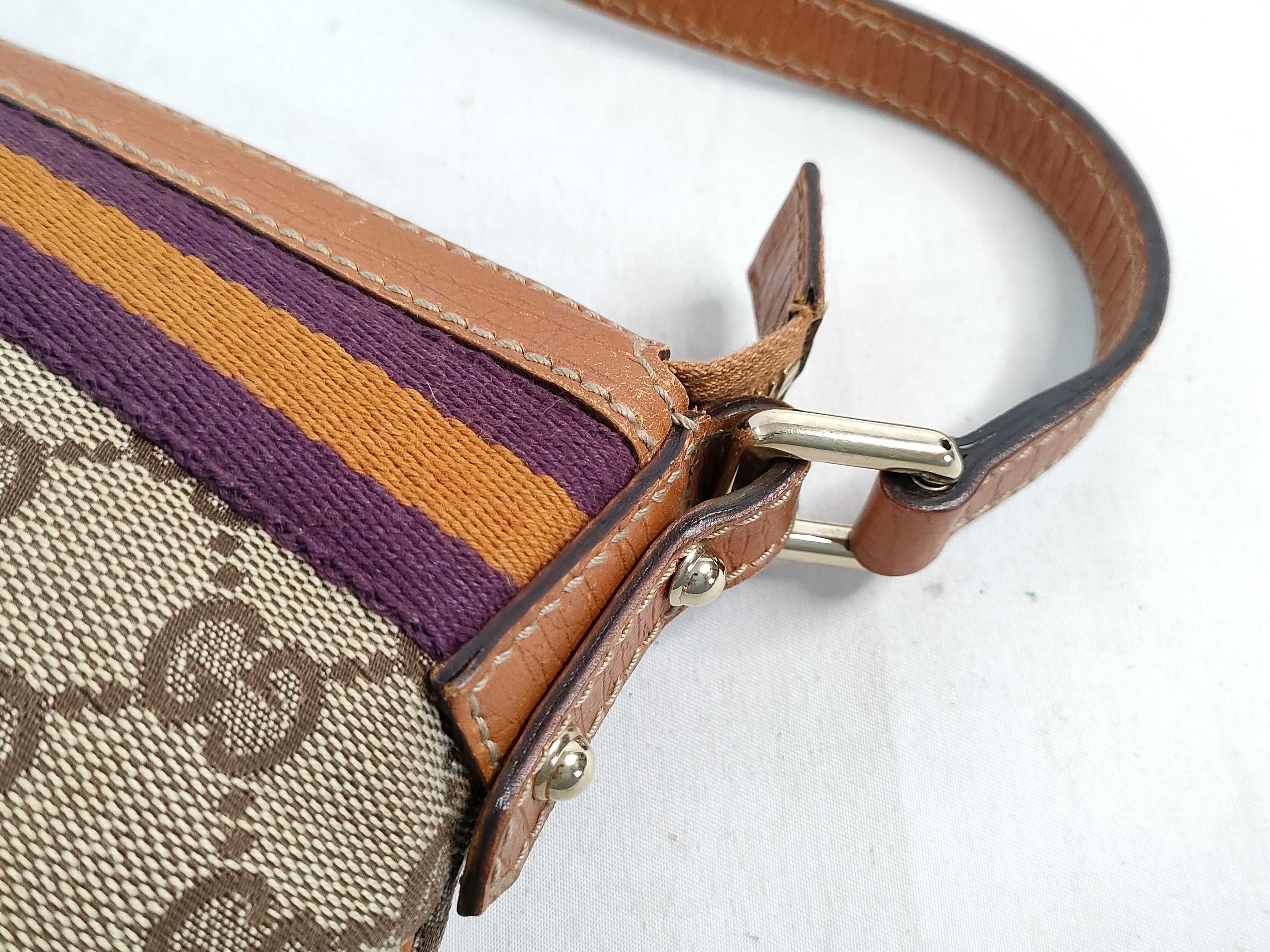 GG Canvas Gucci Pouch 145970 001998 Handbag — view 5