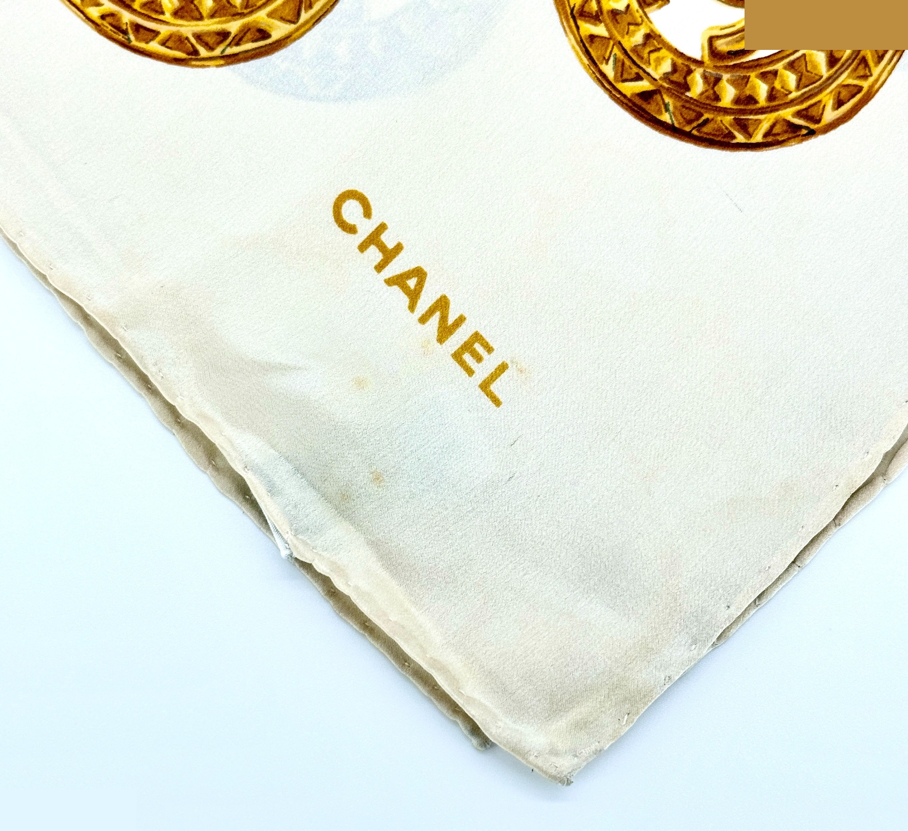 Other lines: Coco Mark scarf (with tag) — view 3