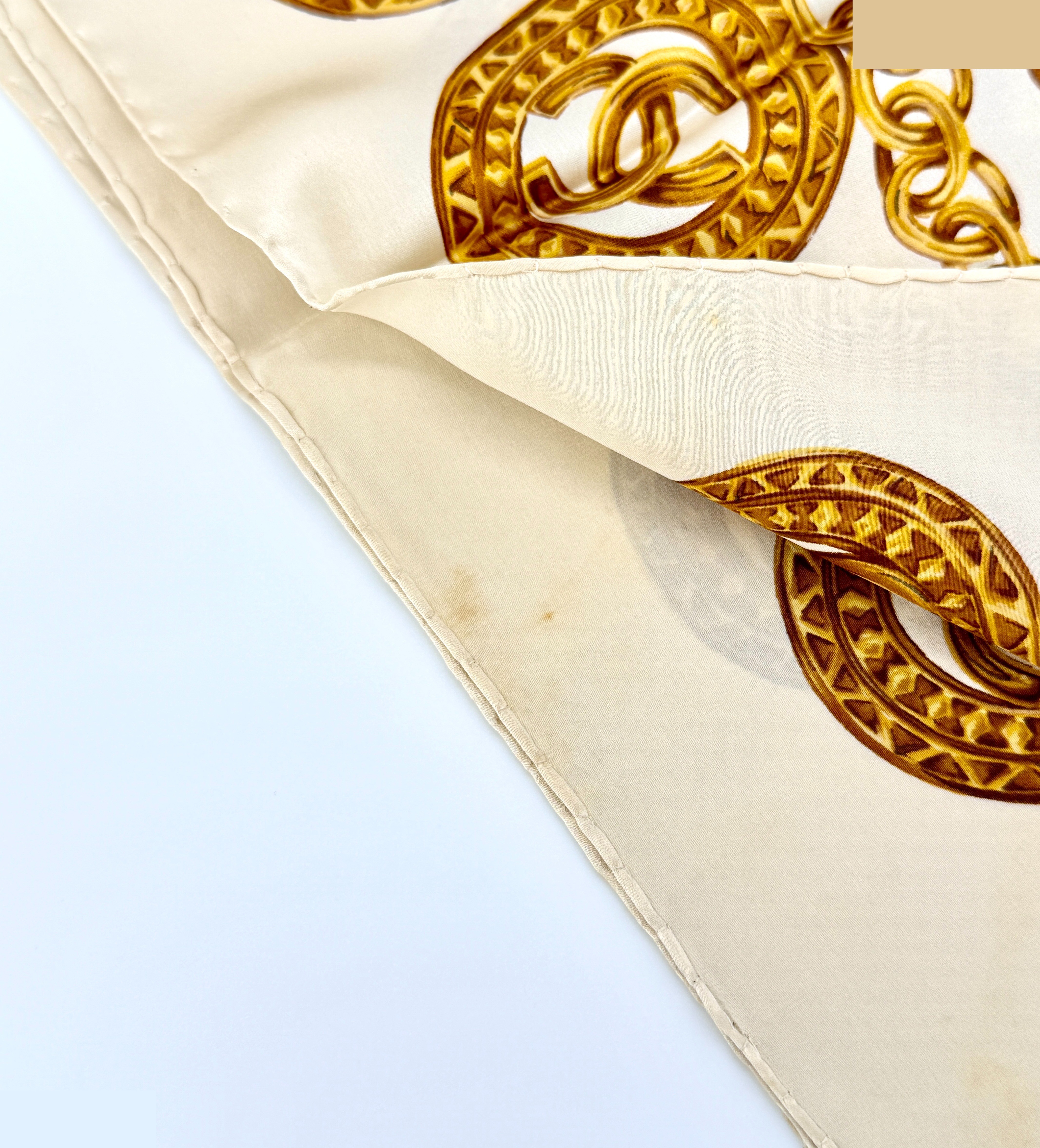 Other lines: Coco Mark scarf (with tag) — view 4
