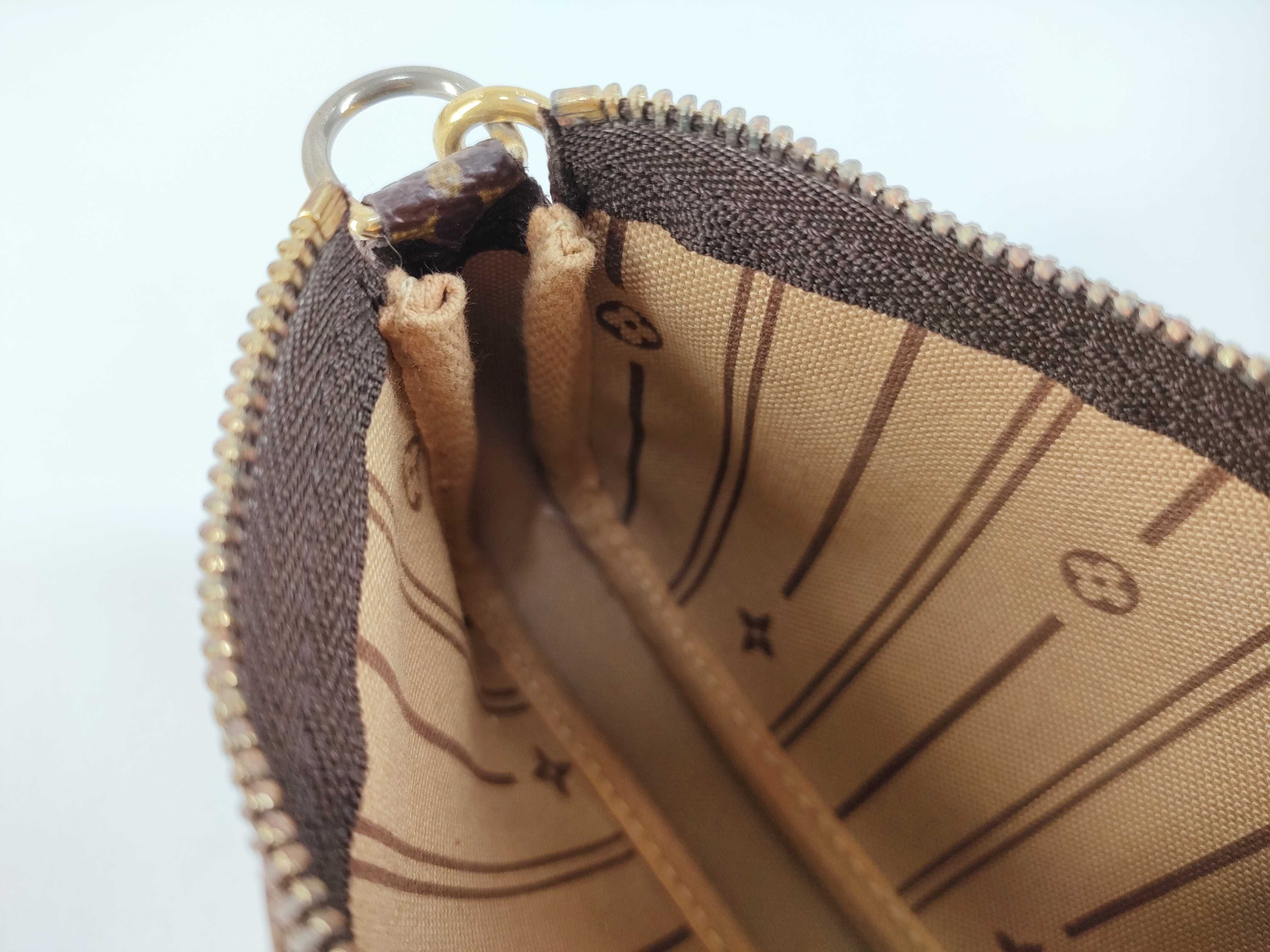 Monogram Louis Vuitton Monogram Mini Pochette Accessory M60153 Pouch — view 12