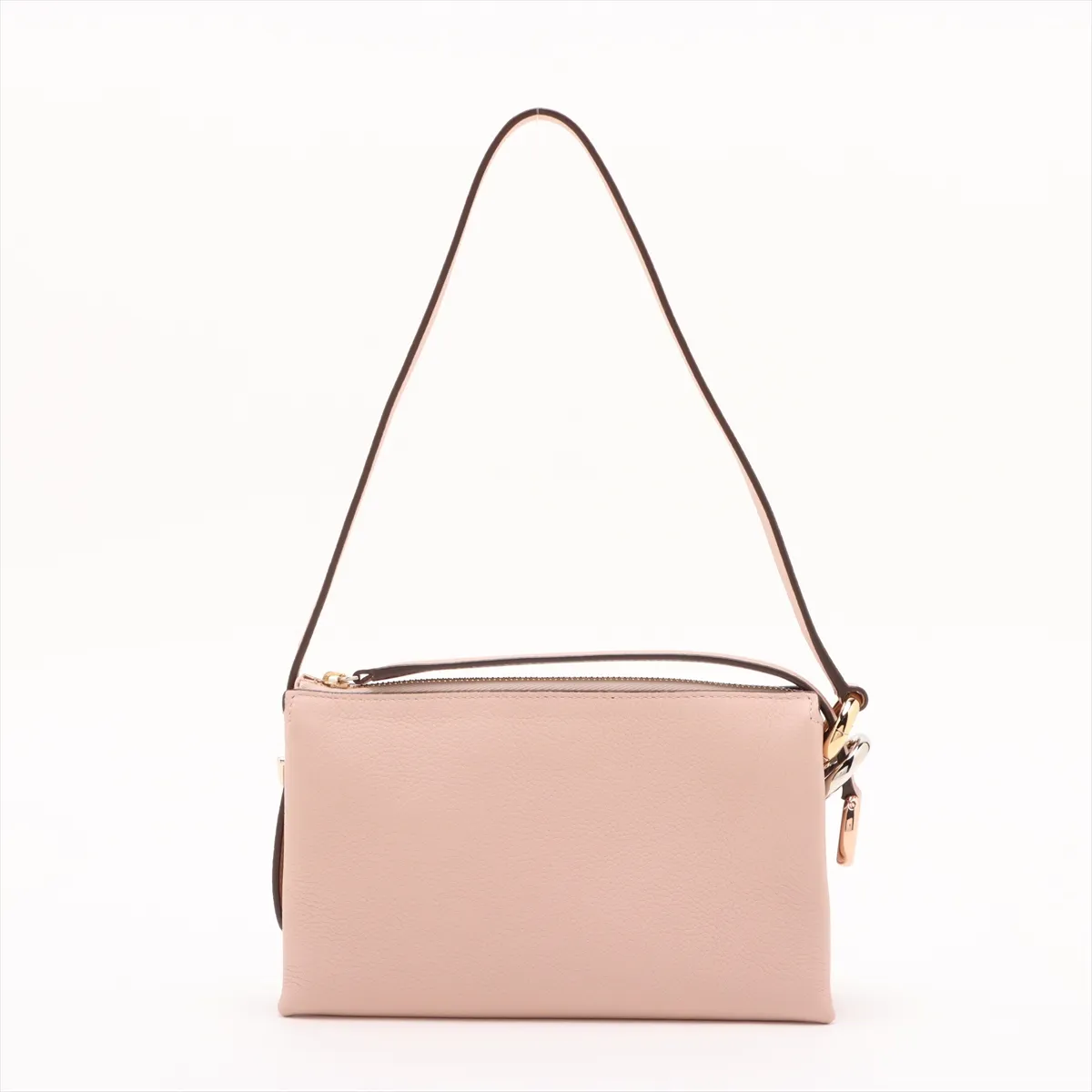 Trinity Leather Shoulder Bag Pink — view 2