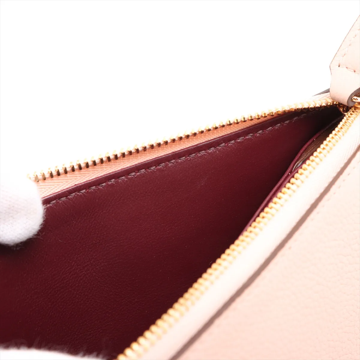 Trinity Leather Shoulder Bag Pink — view 12
