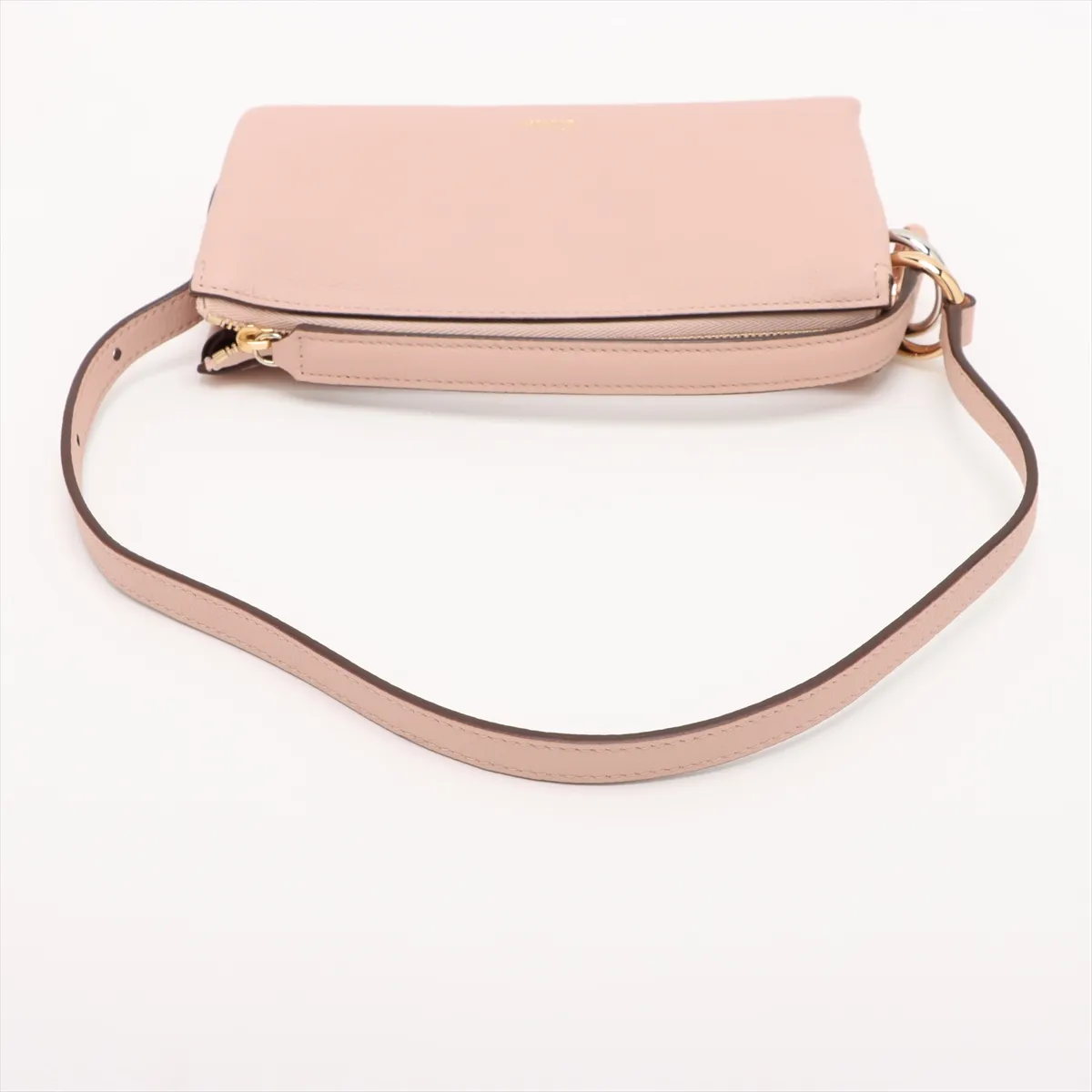 Trinity Leather Shoulder Bag Pink — view 5