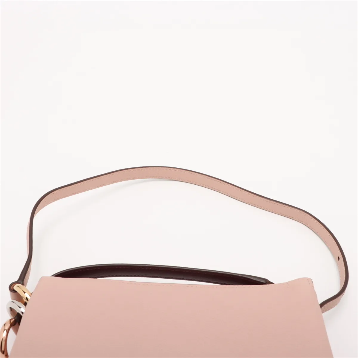 Trinity Leather Shoulder Bag Pink — view 6