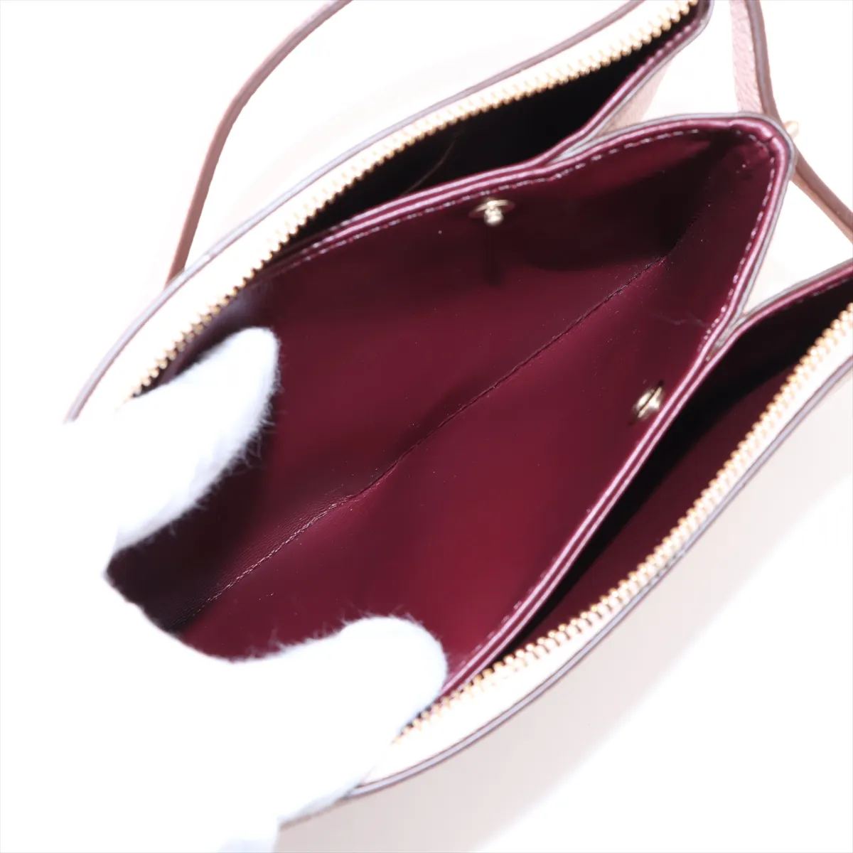 Trinity Leather Shoulder Bag Pink — view 8