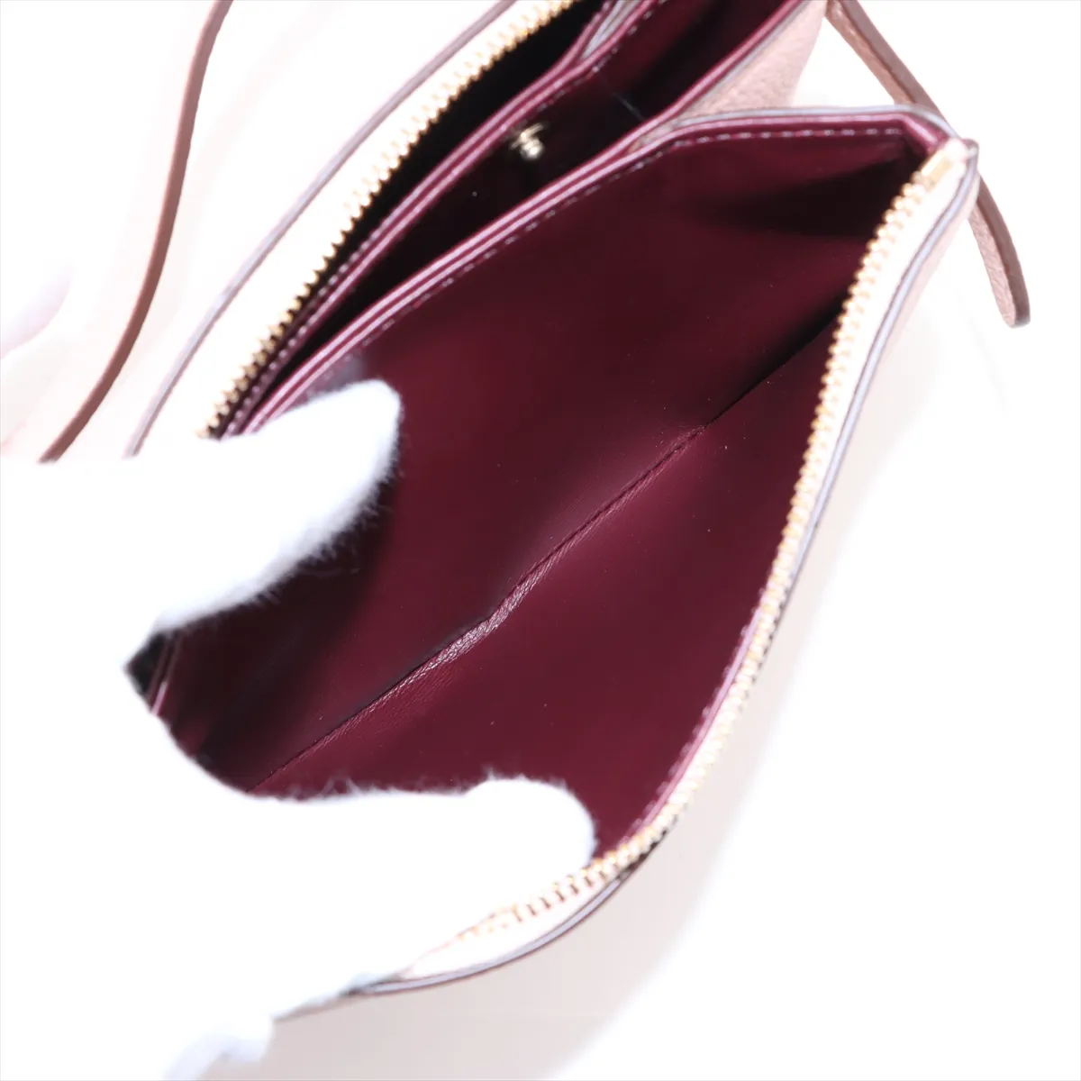 Trinity Leather Shoulder Bag Pink — view 9