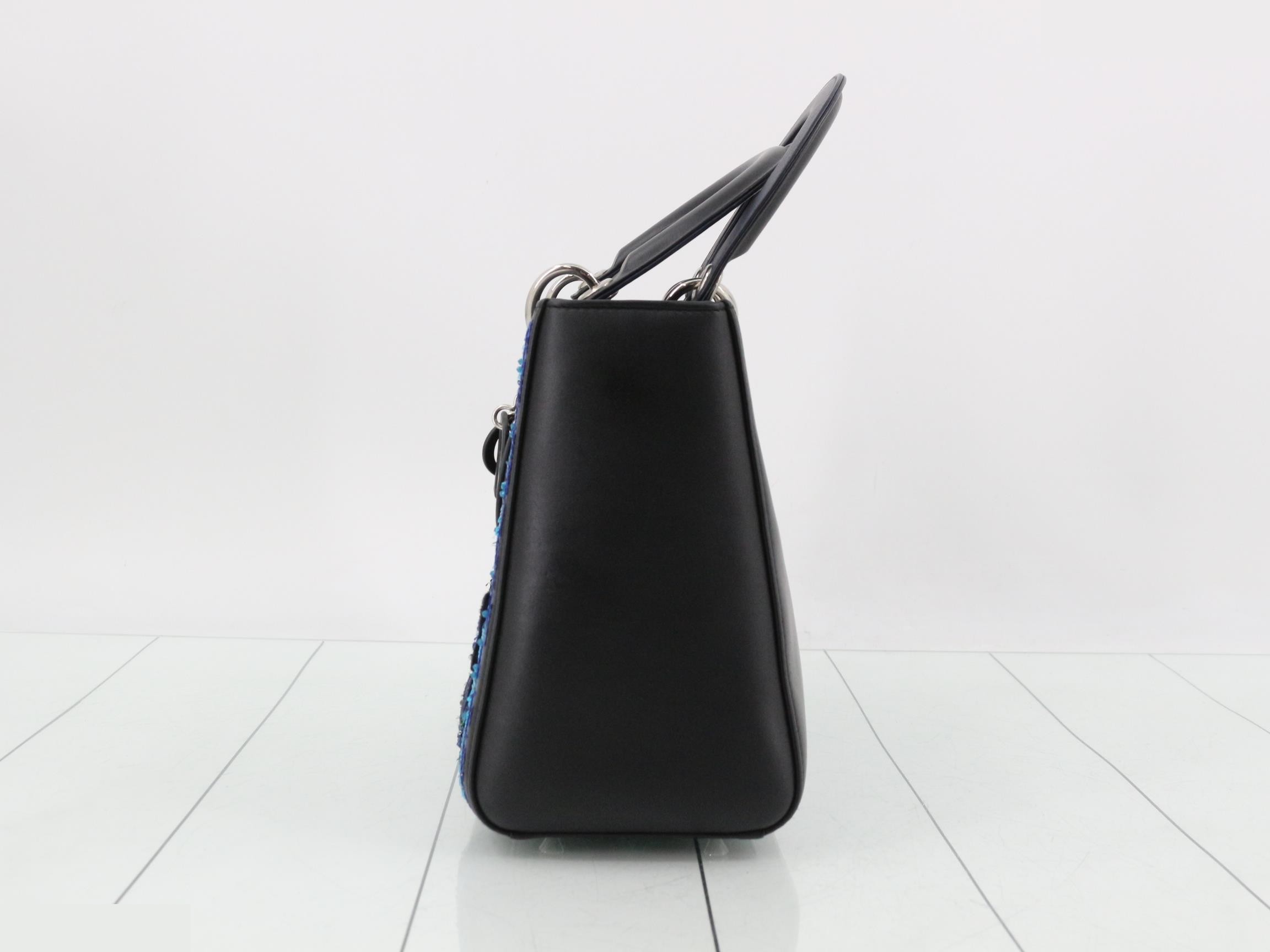 Embroidered ladybag leather — view 3