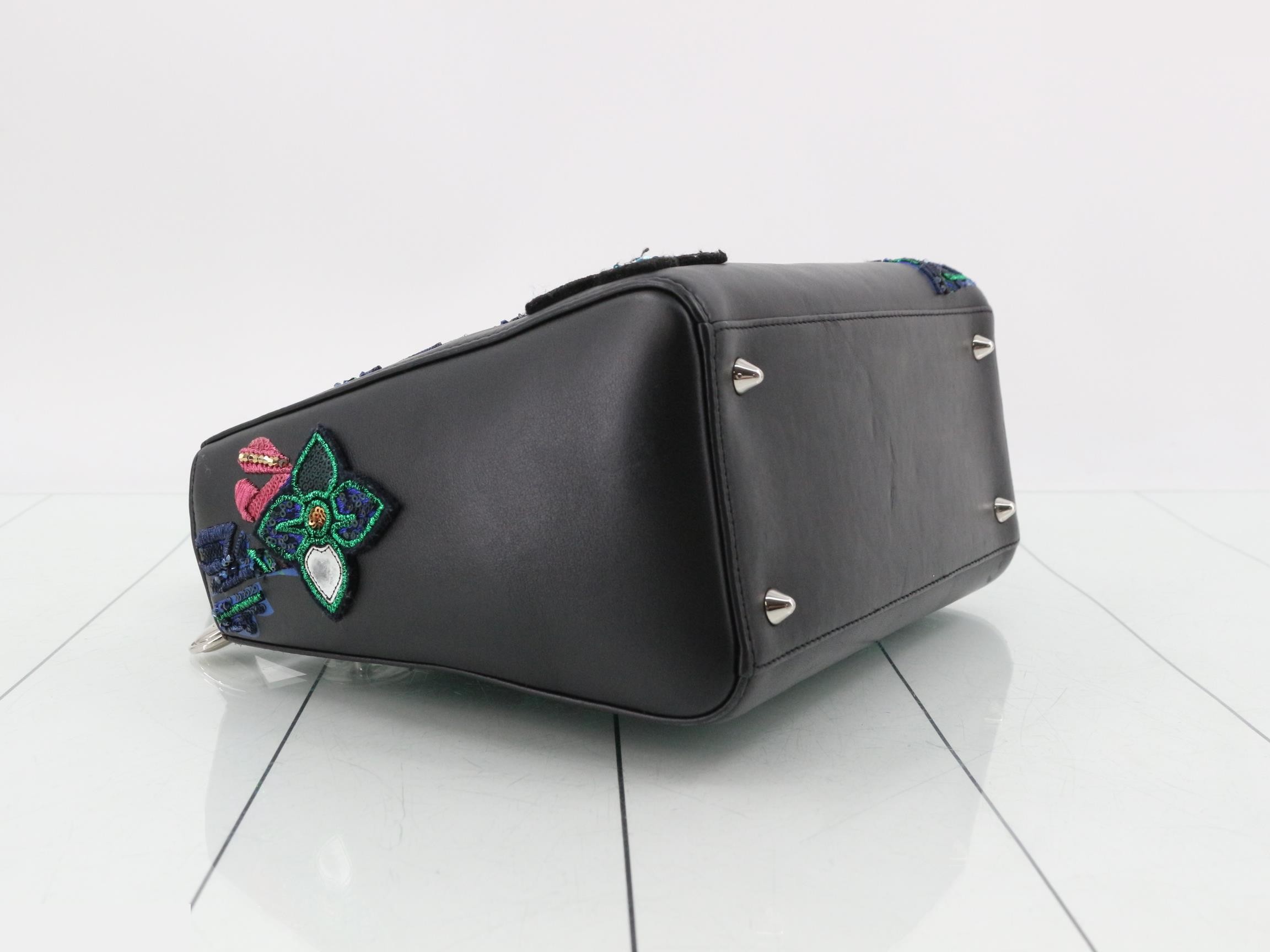 Embroidered ladybag leather — view 5