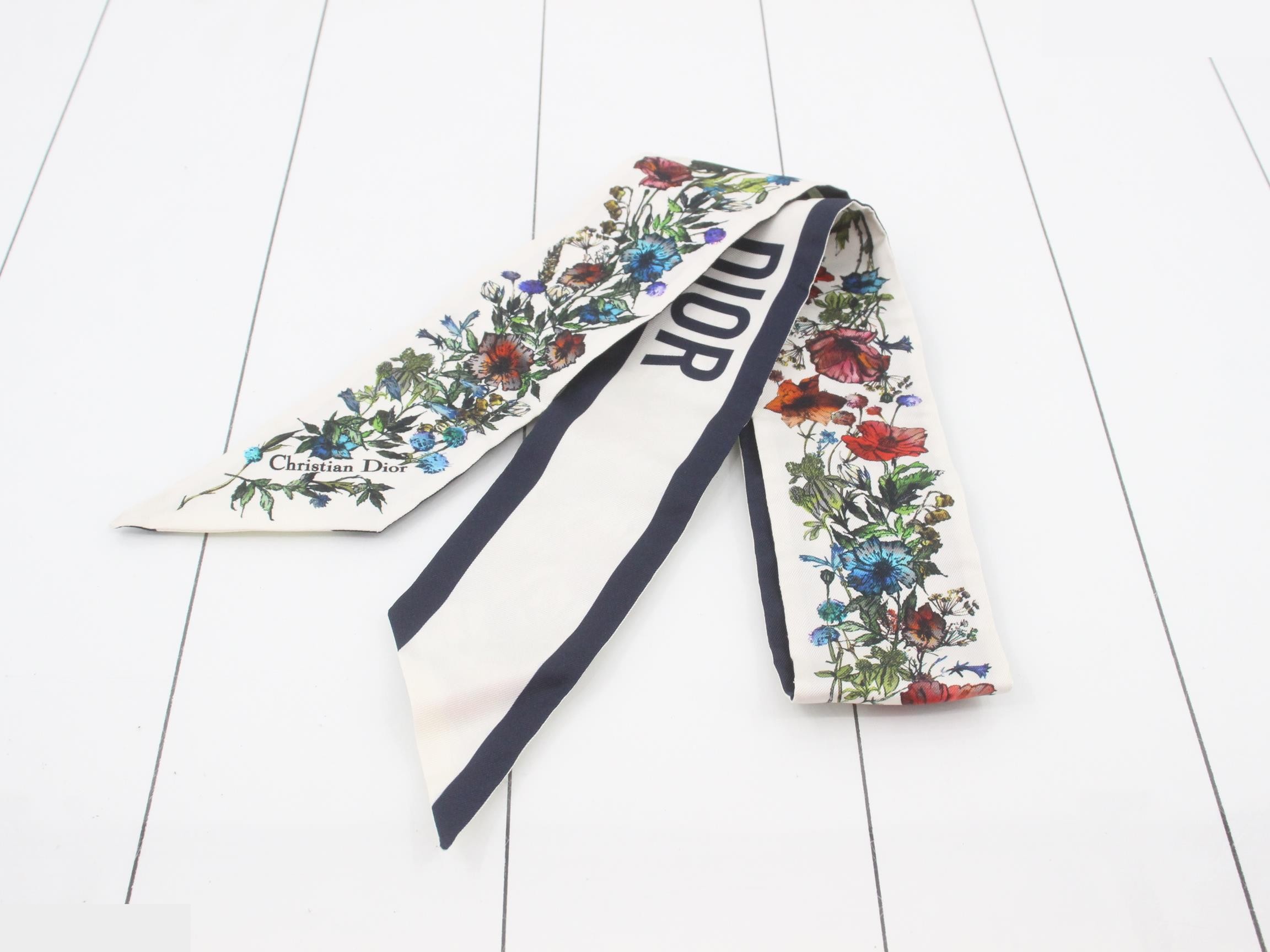 Scarf, Twilly, Box, Tag Included — view 2