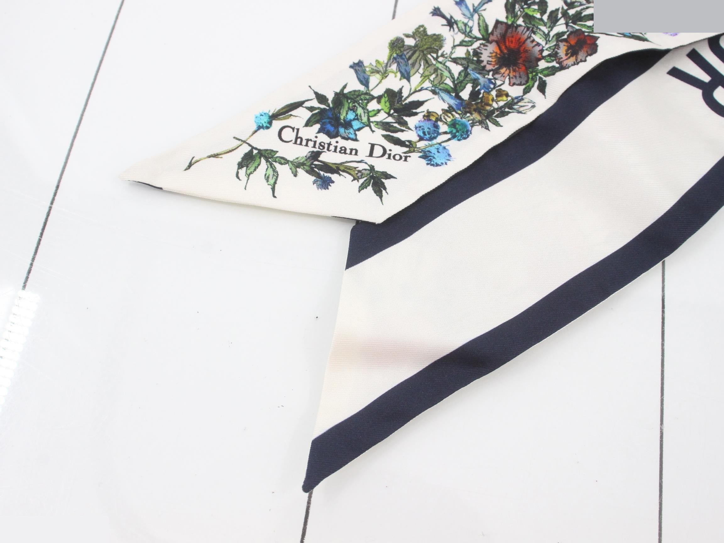 Scarf, Twilly, Box, Tag Included — view 3