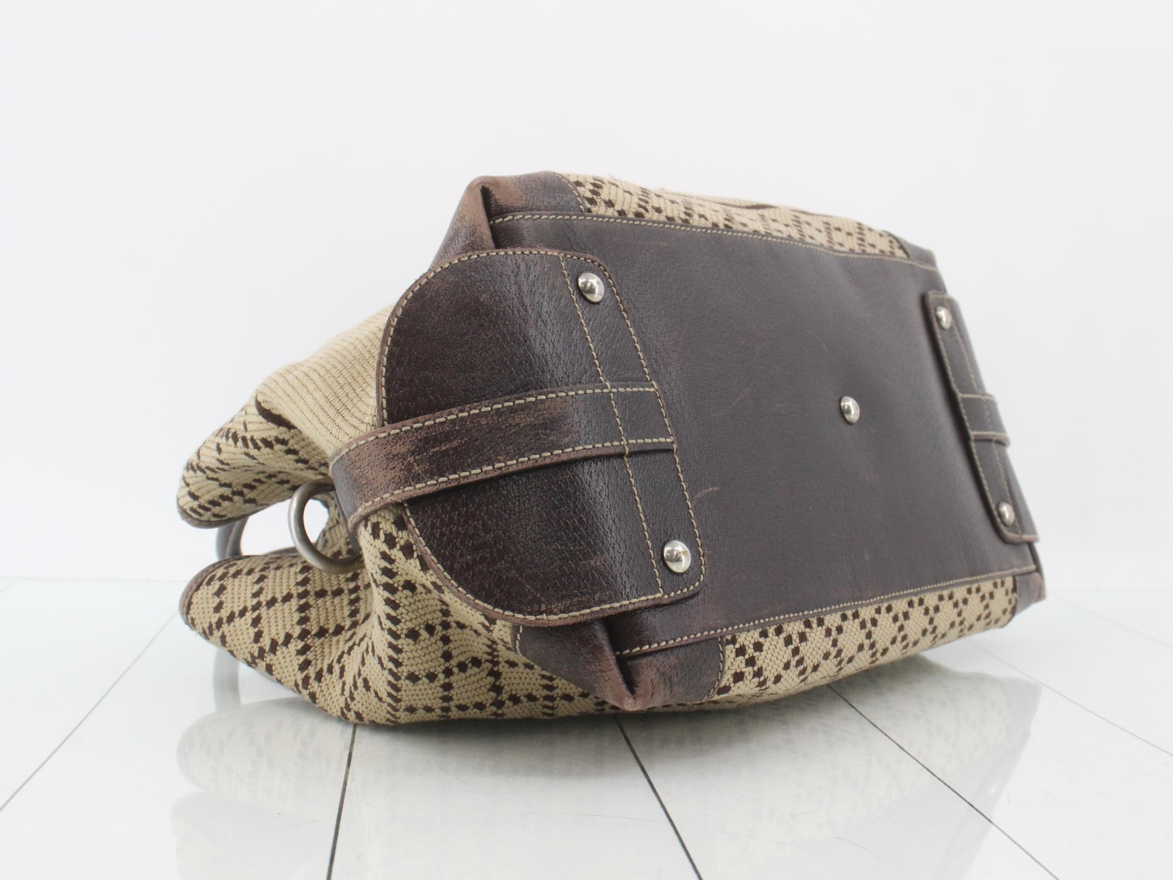 Diamante Canvas Handbag — view 5