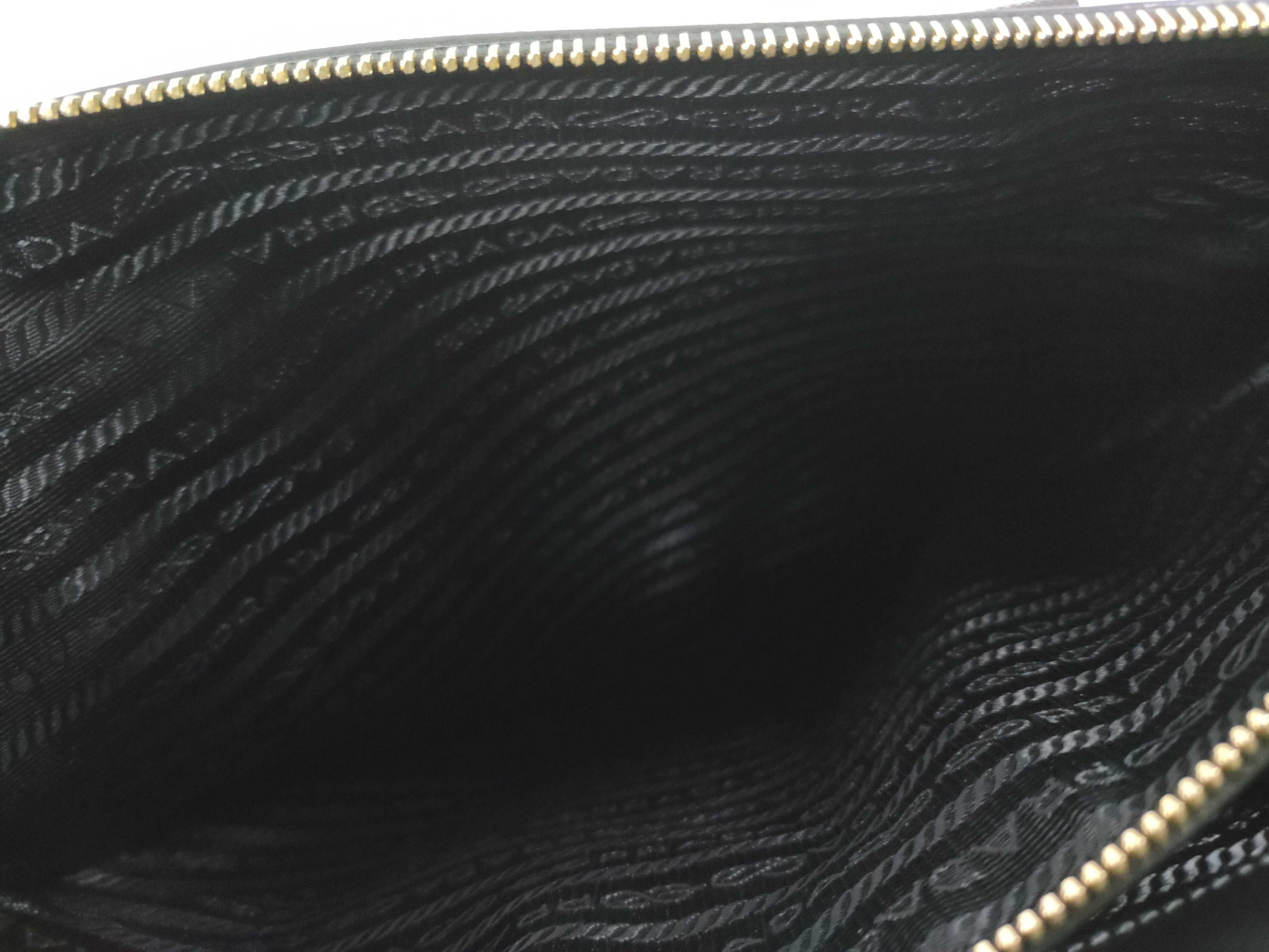 Galleria bag, black Saffiano leather handbag — view 11