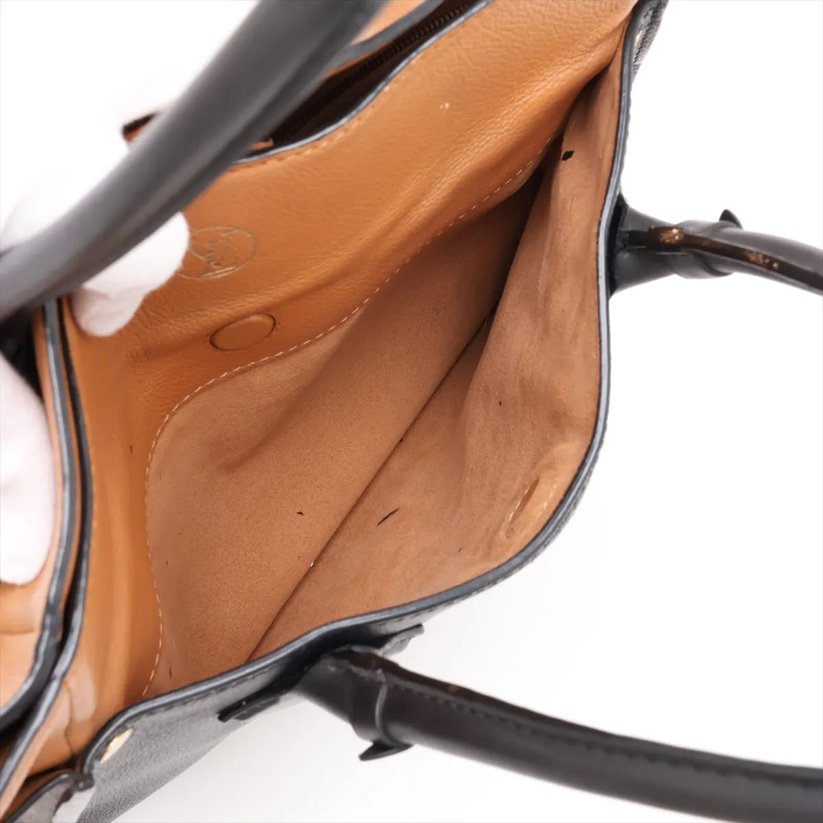 Monogram On My Side MM M53823 SR1149 Black x Brown (RFID detected) — view 13