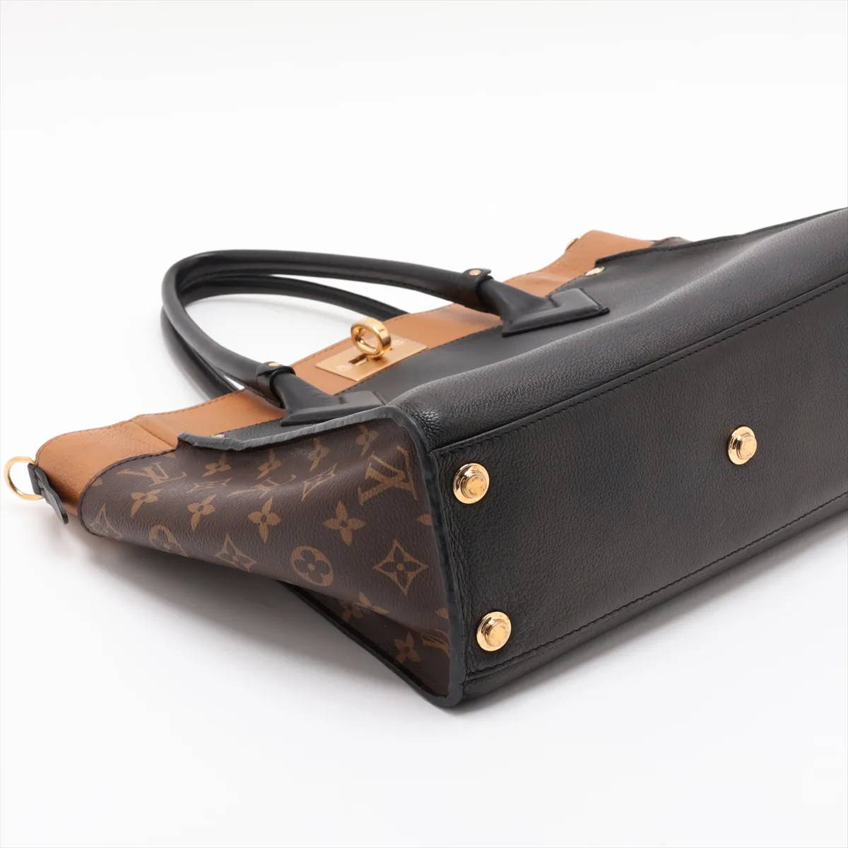 Monogram On My Side MM M53823 SR1149 Black x Brown (RFID detected) — view 4