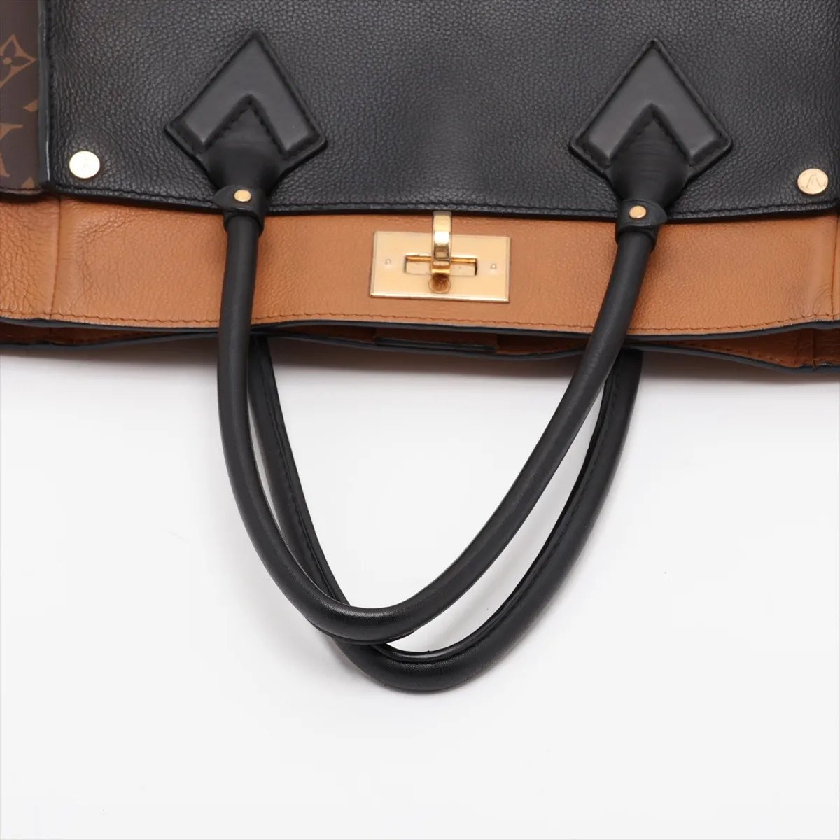 Monogram On My Side MM M53823 SR1149 Black x Brown (RFID detected) — view 5