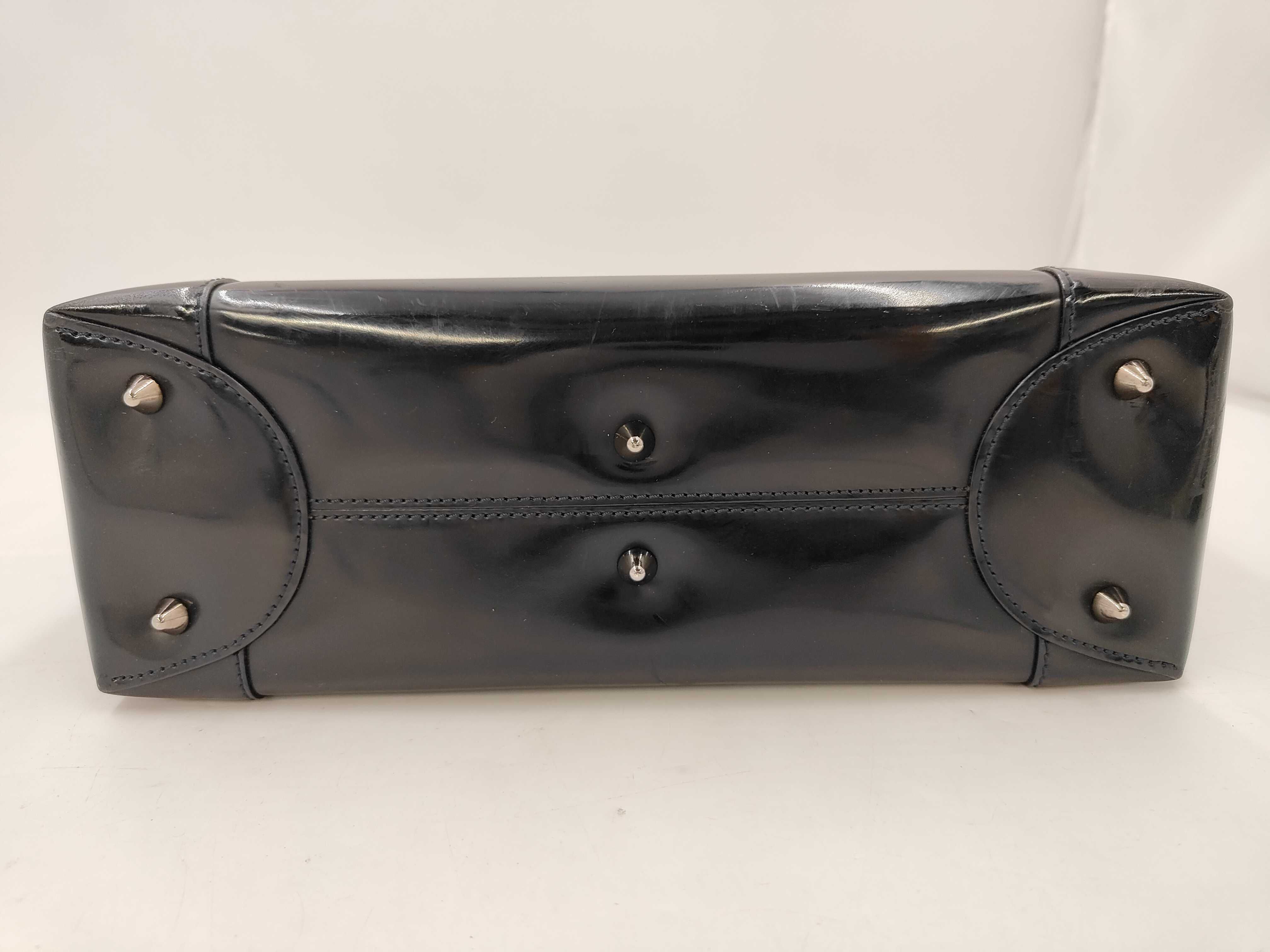 Maris Pearl Patent Leather Tote Bag — view 7