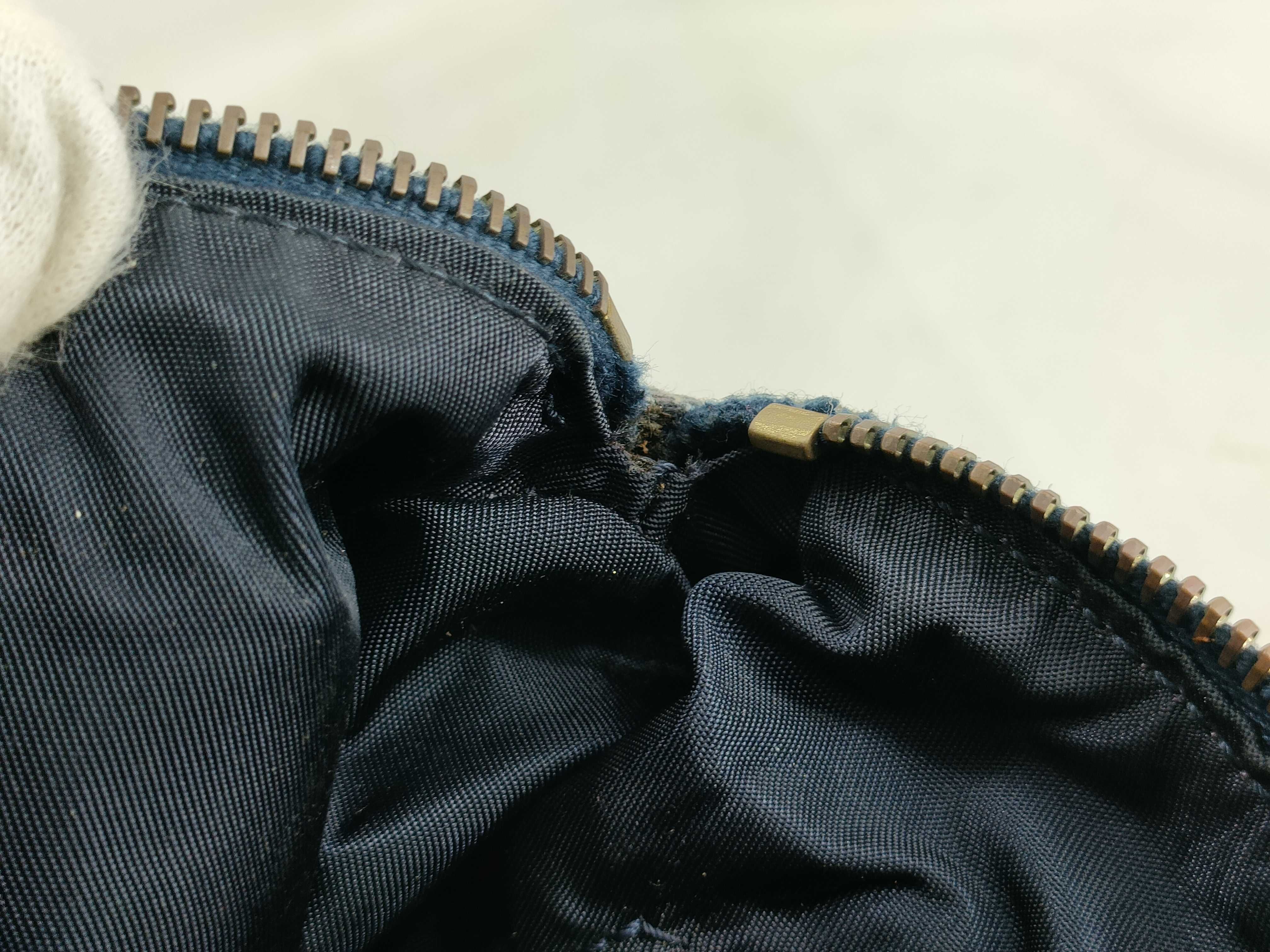 Trotter Mini Boston Bag, misshapen, discolored, stained. — view 12