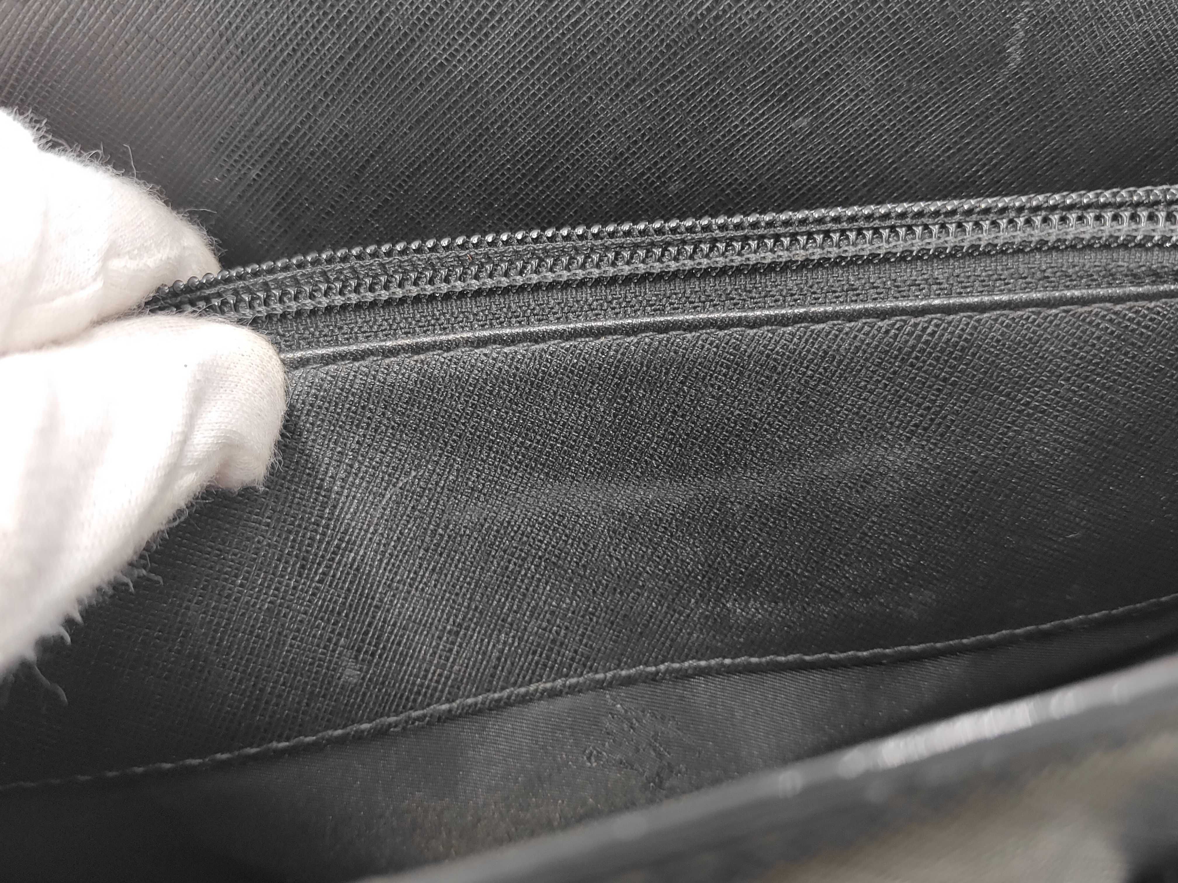 Leather Handbag Black Tote Bag — view 9