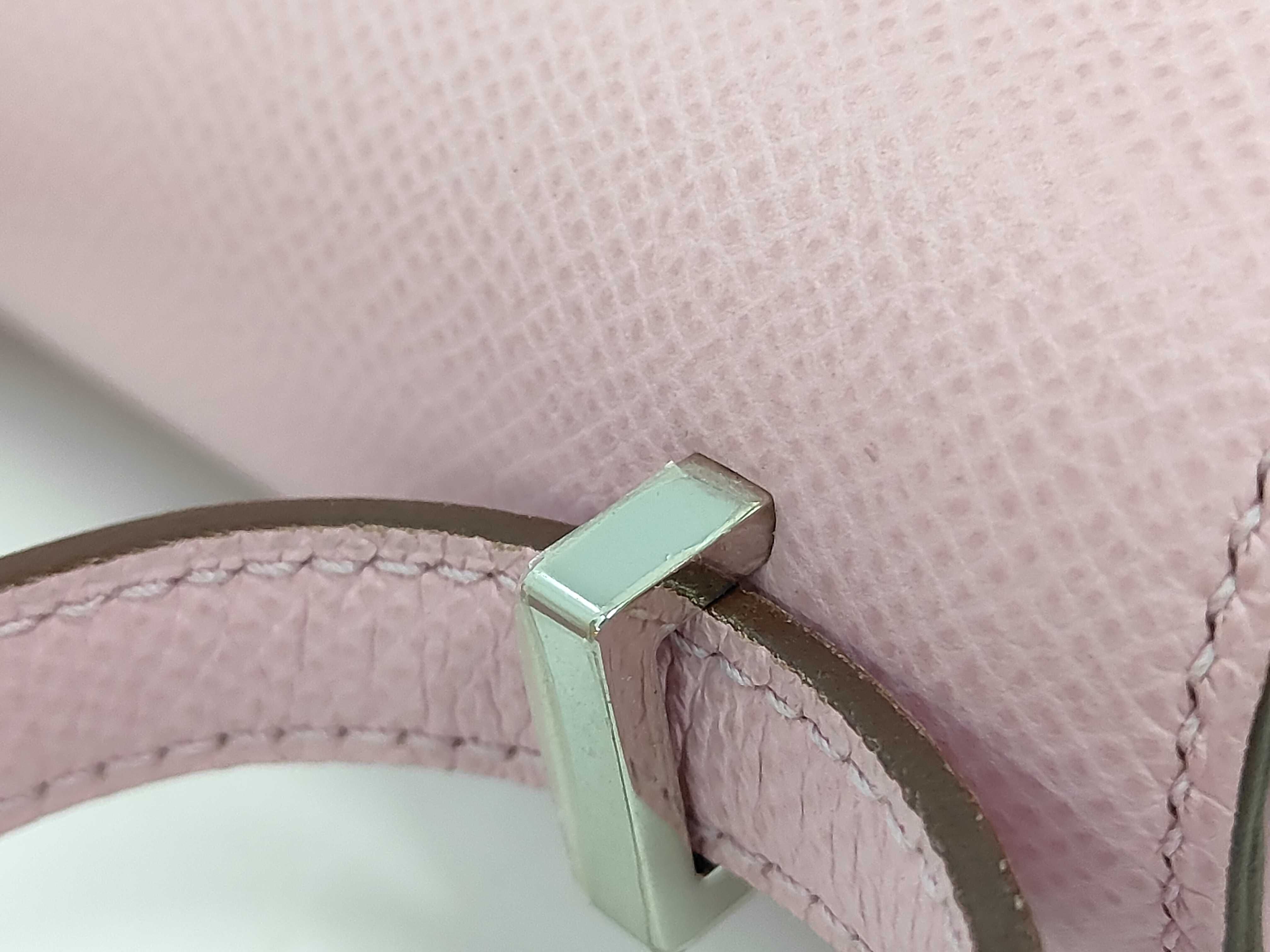 Constance 18 Veau Epsom/Pink Z-stamped Shoulder Bag — view 6