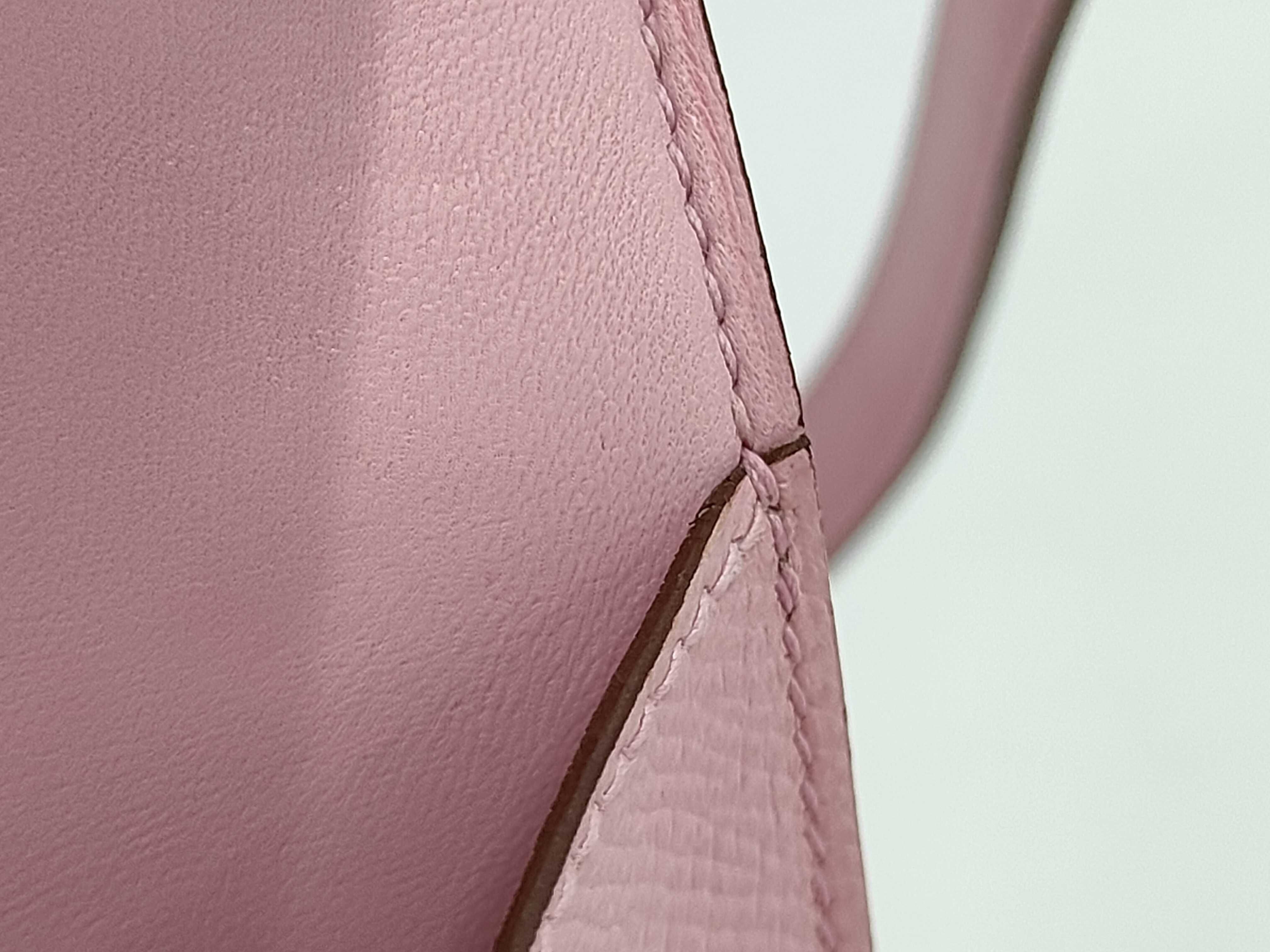 Constance 18 Veau Epsom/Pink Z-stamped Shoulder Bag — view 10