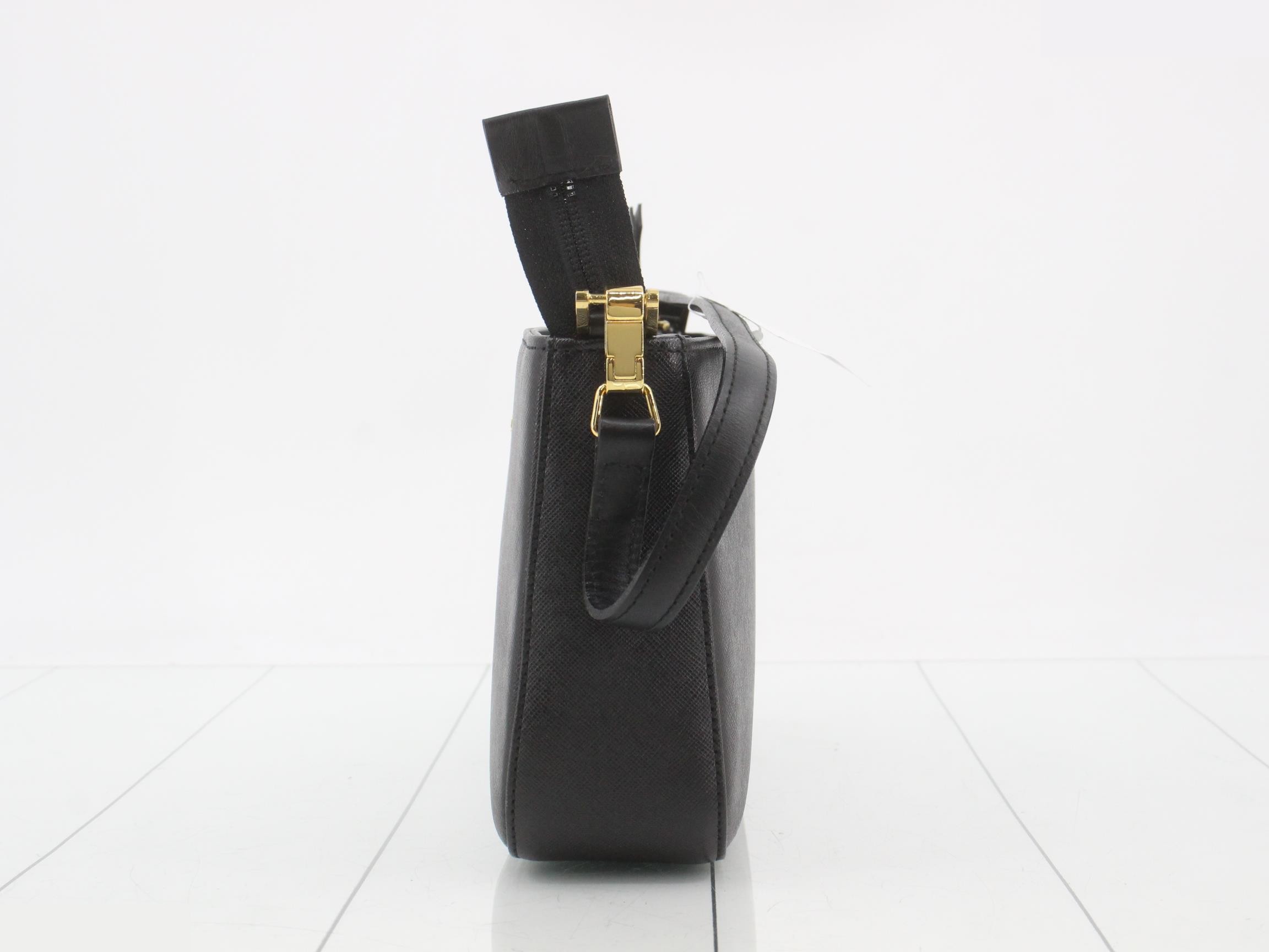 Leather Nova Check Shoulder Bag — view 3