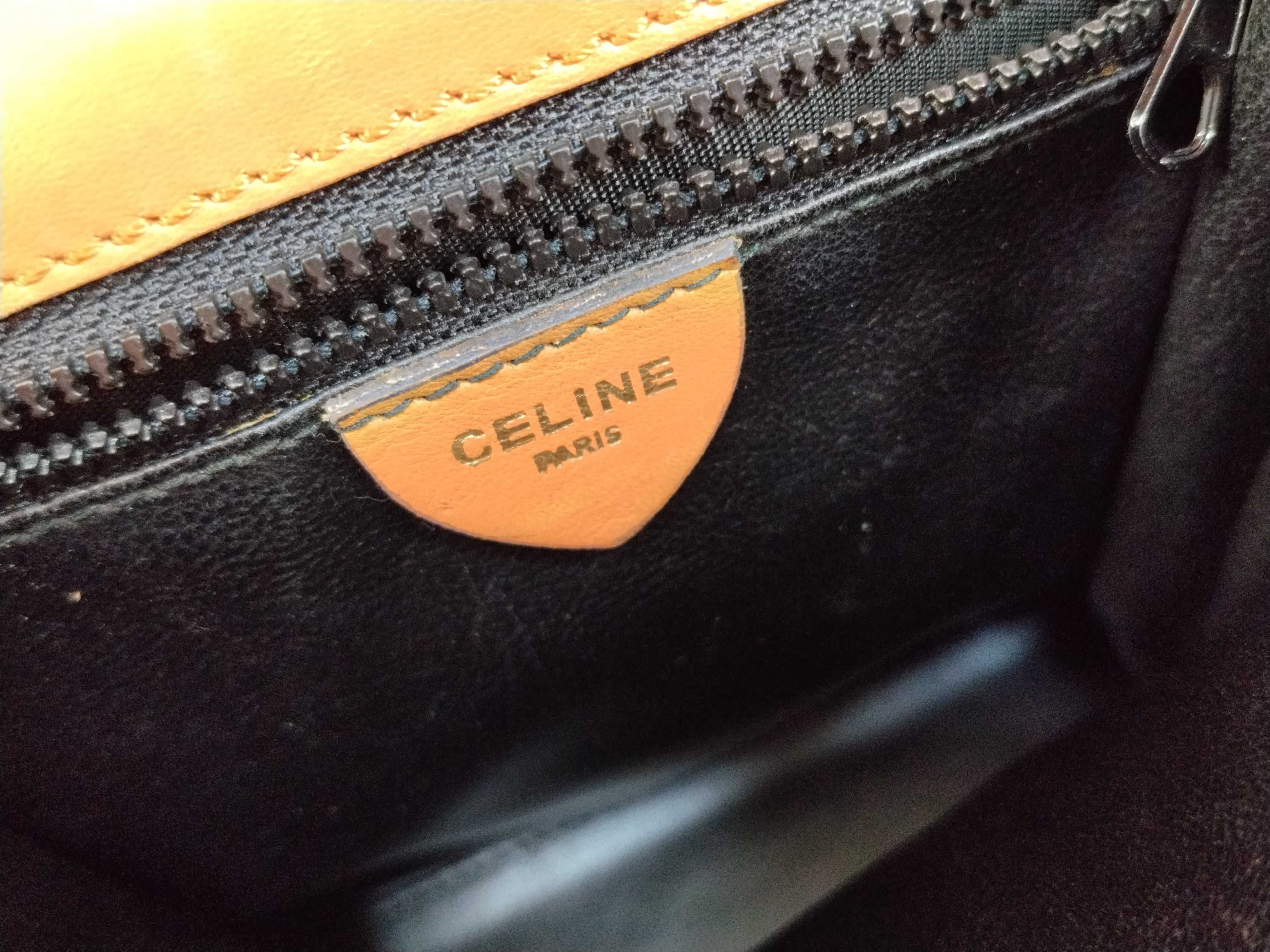 Vintage Handbag, All Leather, Camel Handbag — view 11
