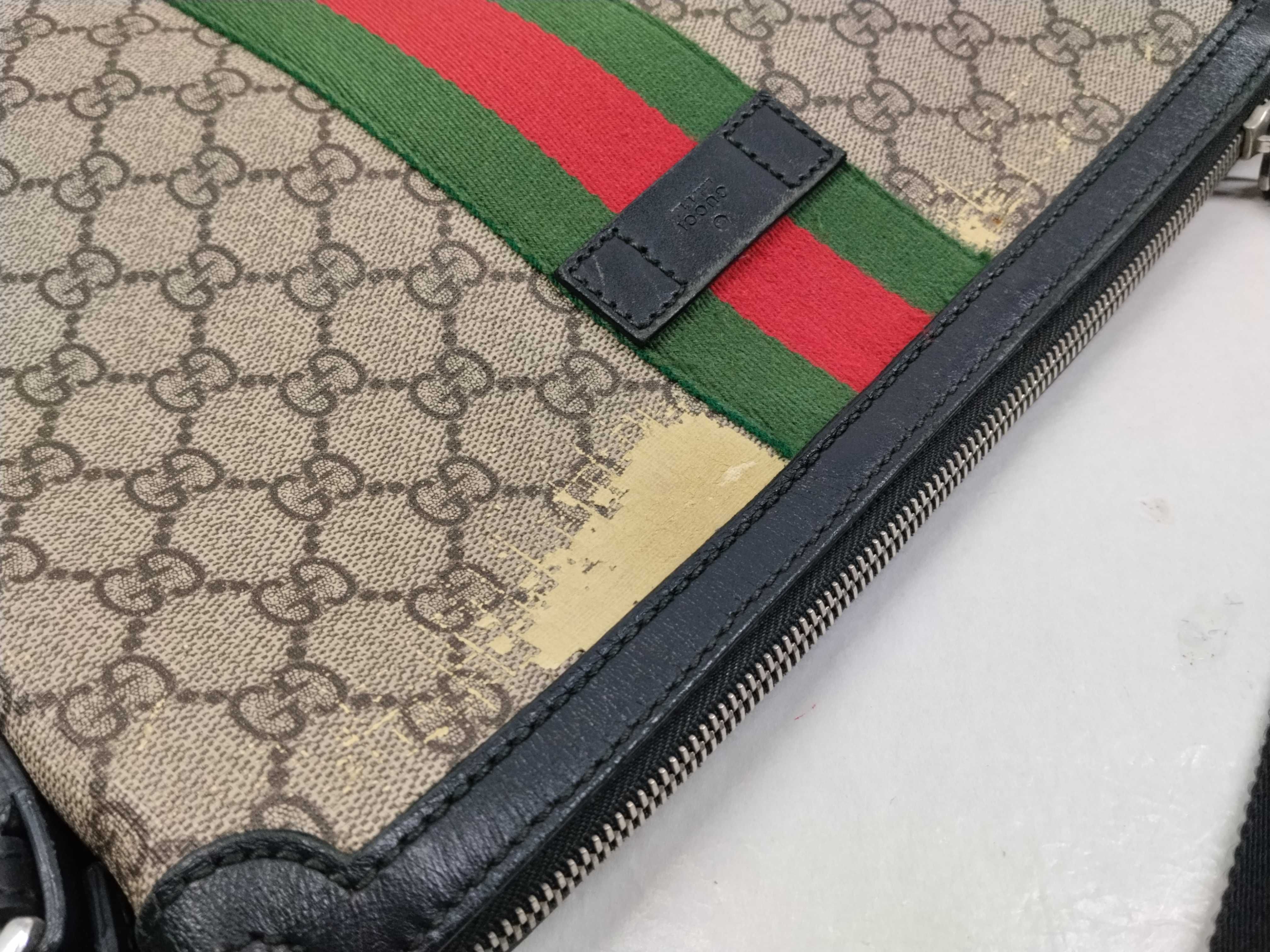 GG Supreme Sherry Line 387111 Shoulder Bag — view 14