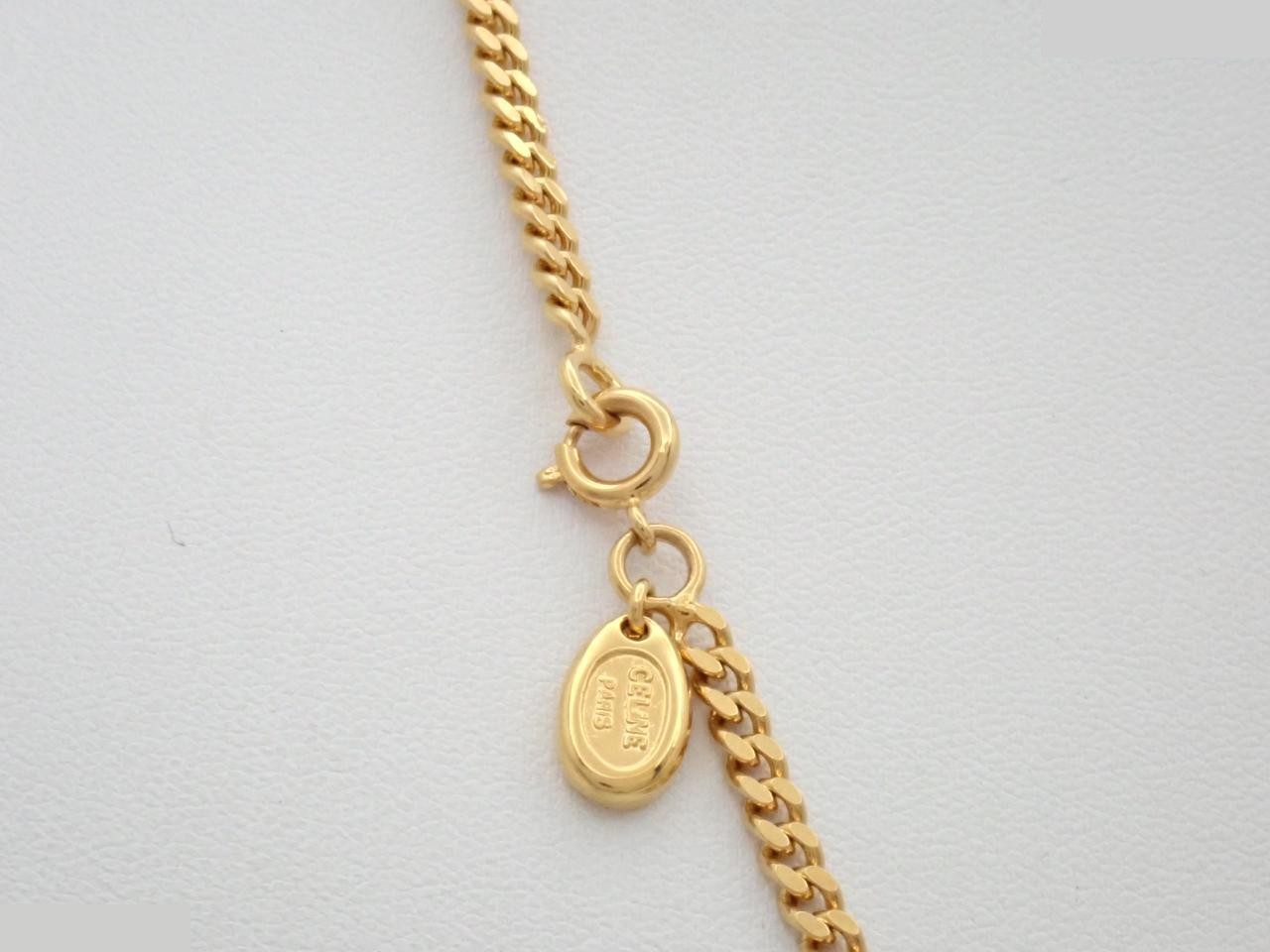 Triomphe rhinestone necklace, chain approximately 46cm — view 2