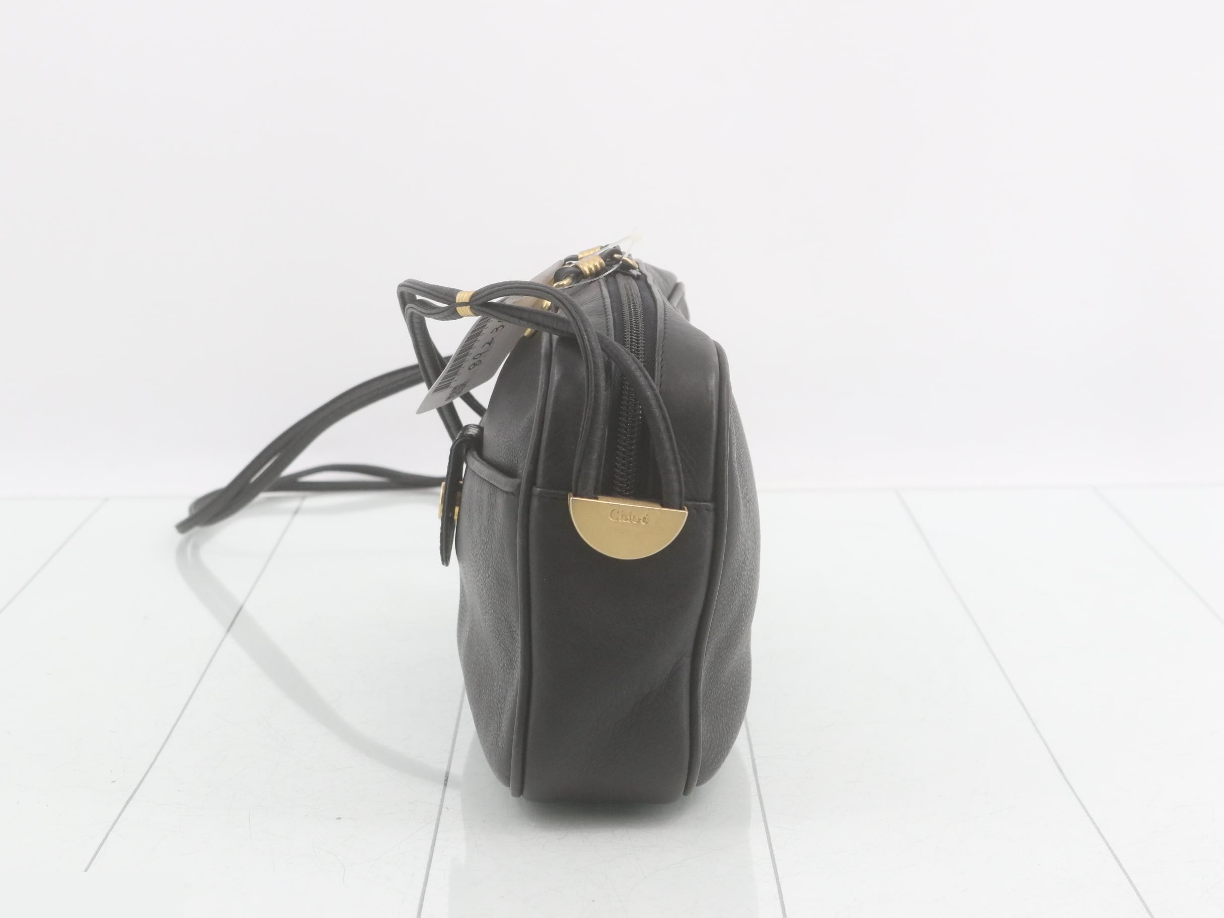 leather shoulder bag — view 3