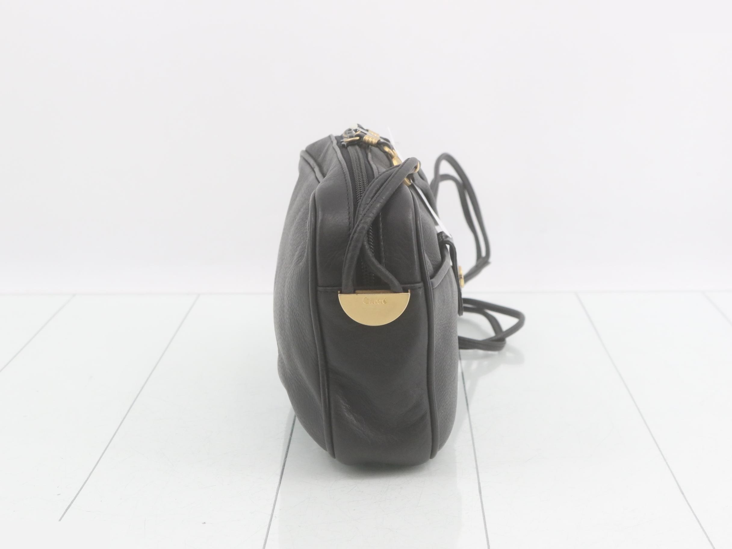 leather shoulder bag — view 4