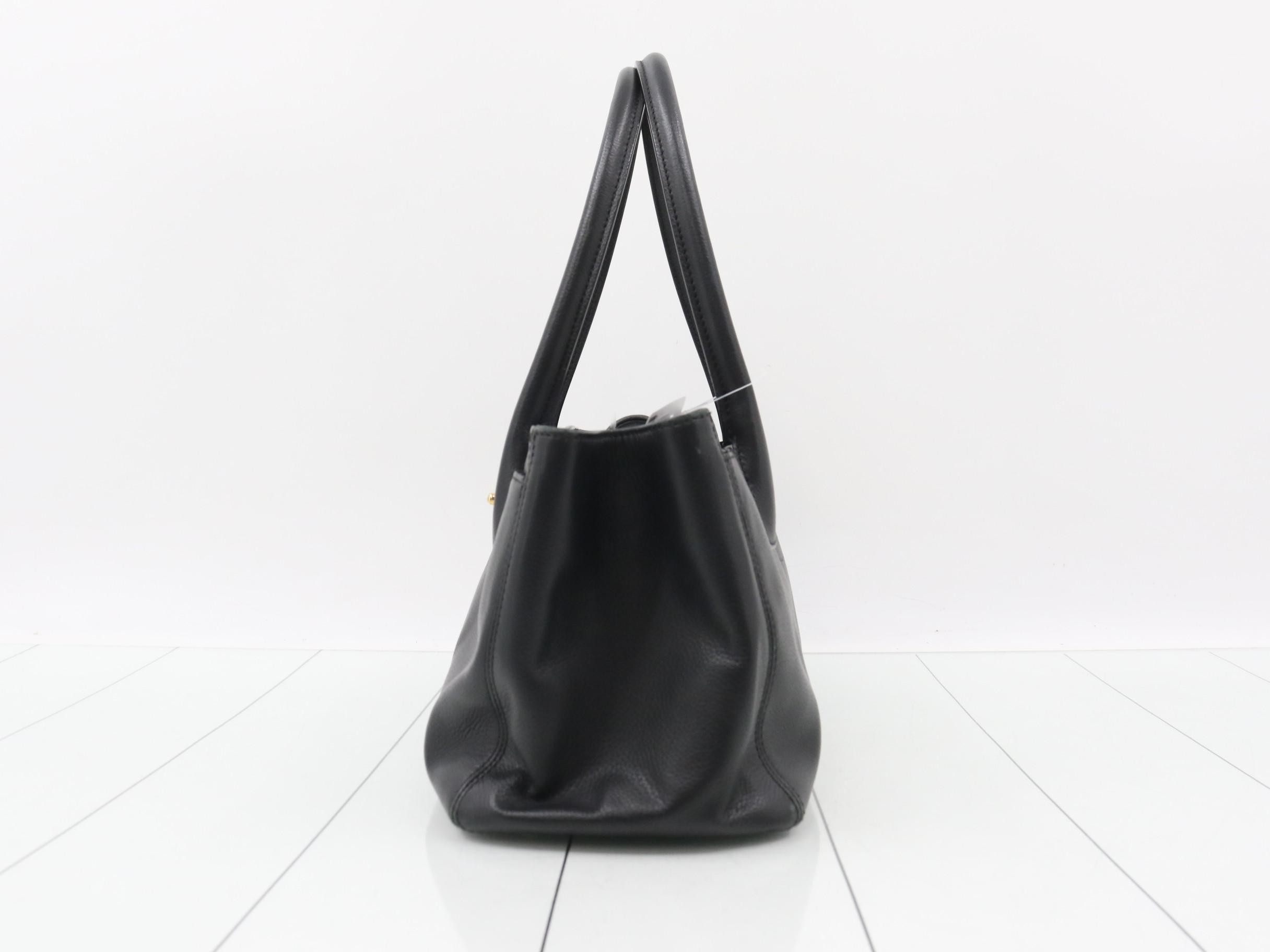 Executive handbag, black — view 3