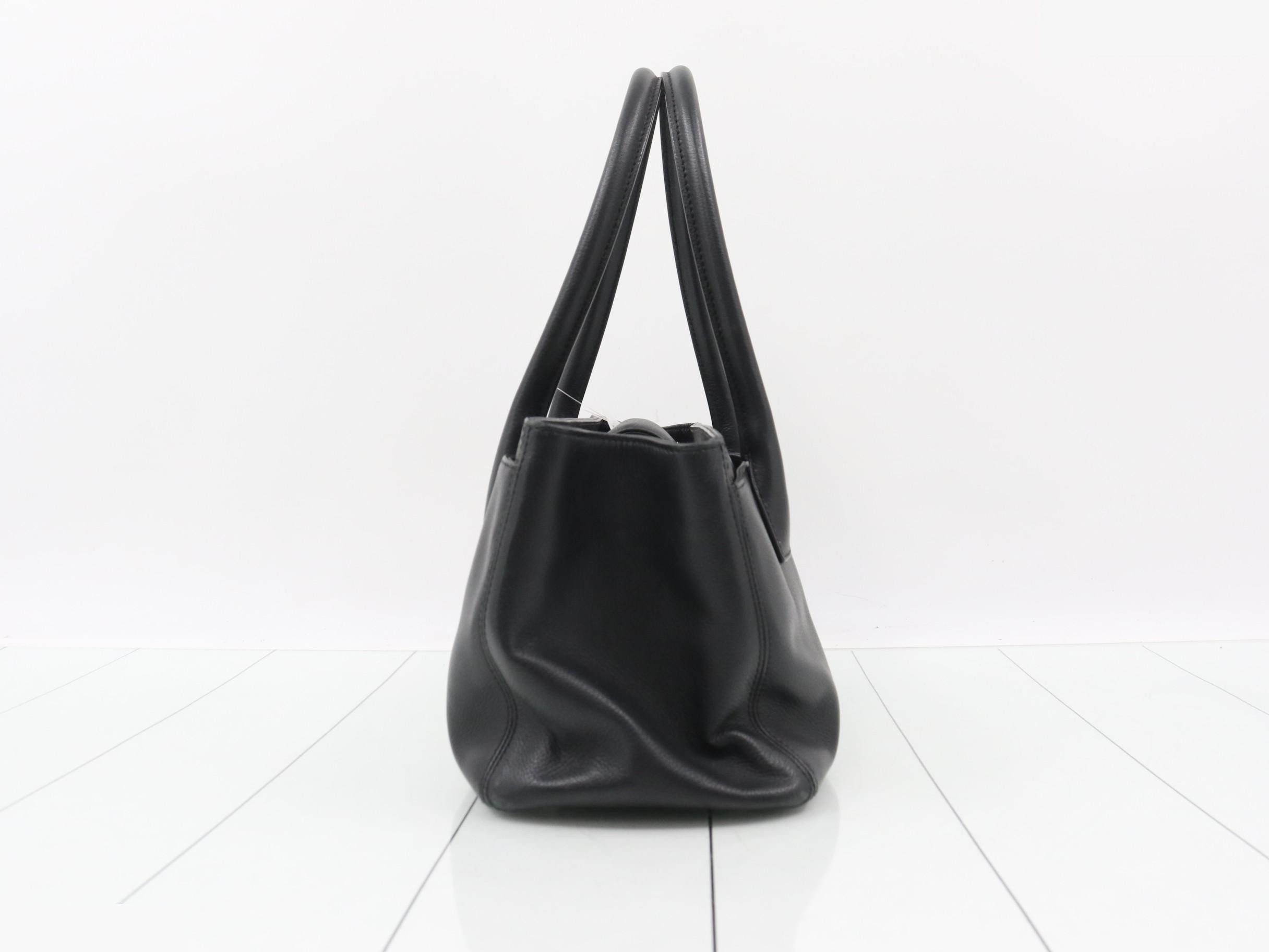 Executive handbag, black — view 4
