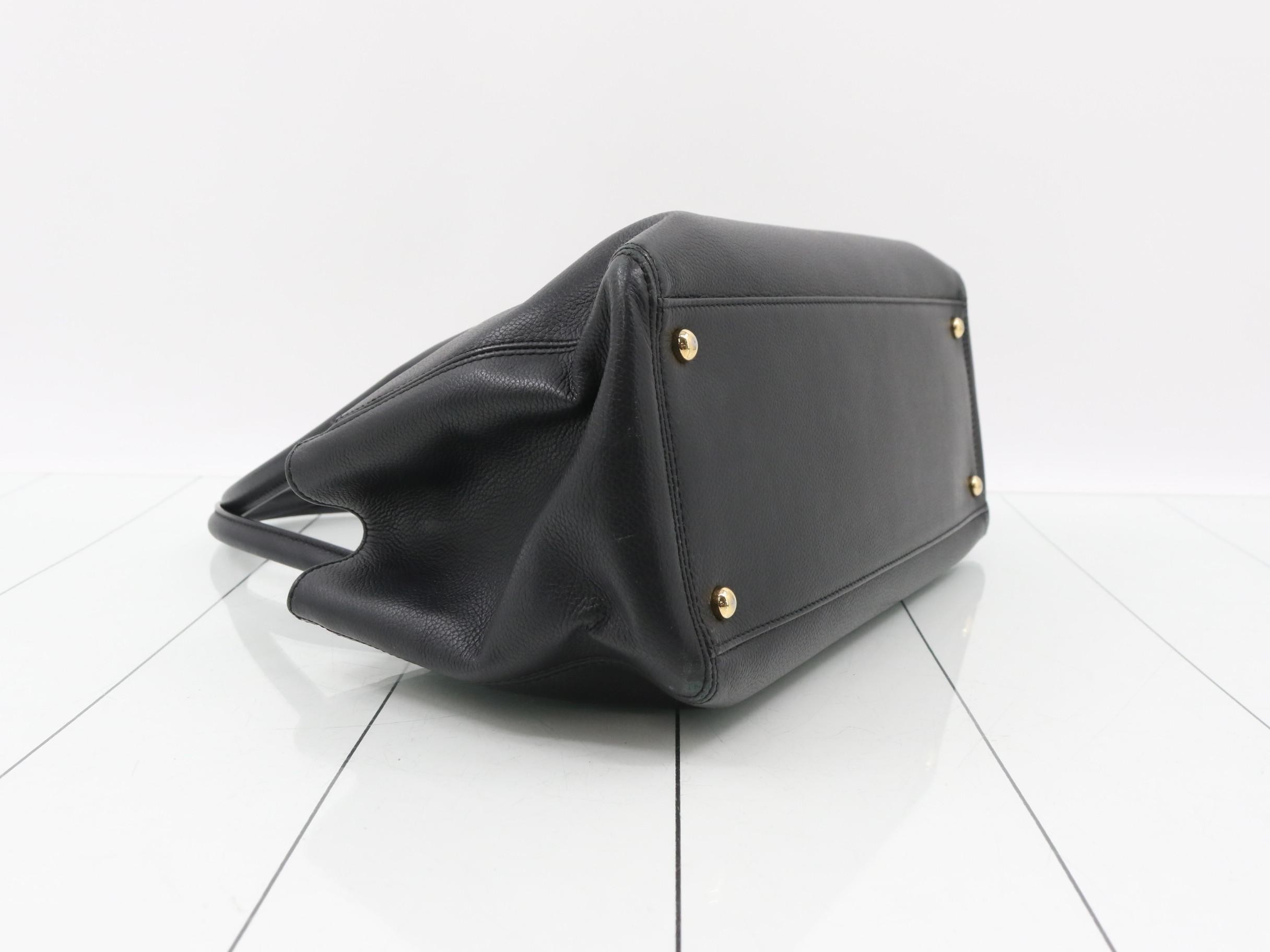 Executive handbag, black — view 5