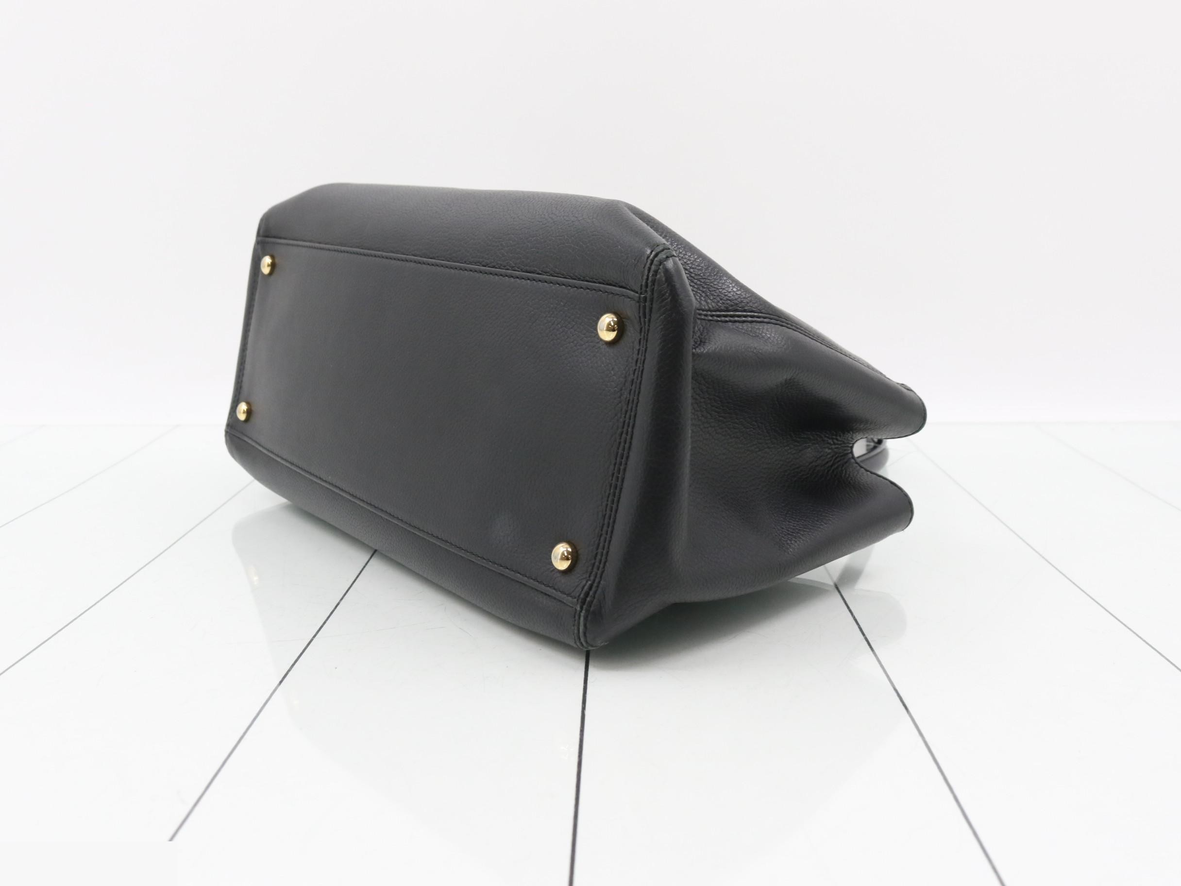 Executive handbag, black — view 6
