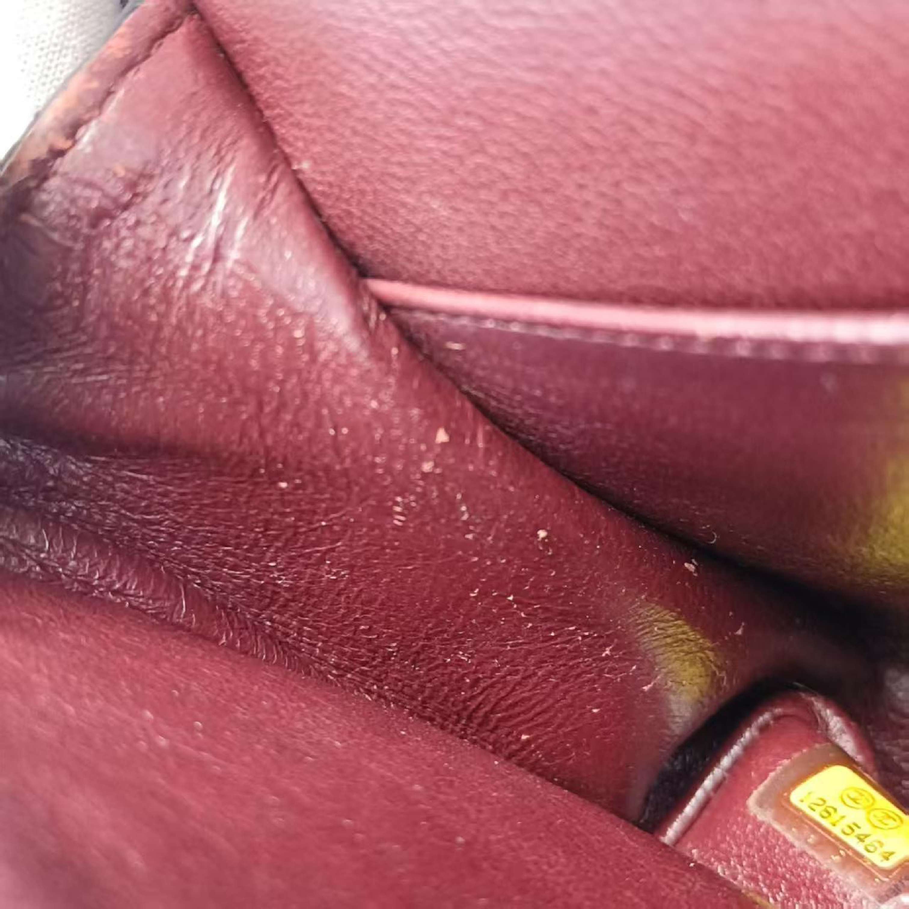 Classic Flap Lambskin Shoulder Bag Serial Number 12 Shoulder Bag — view 13