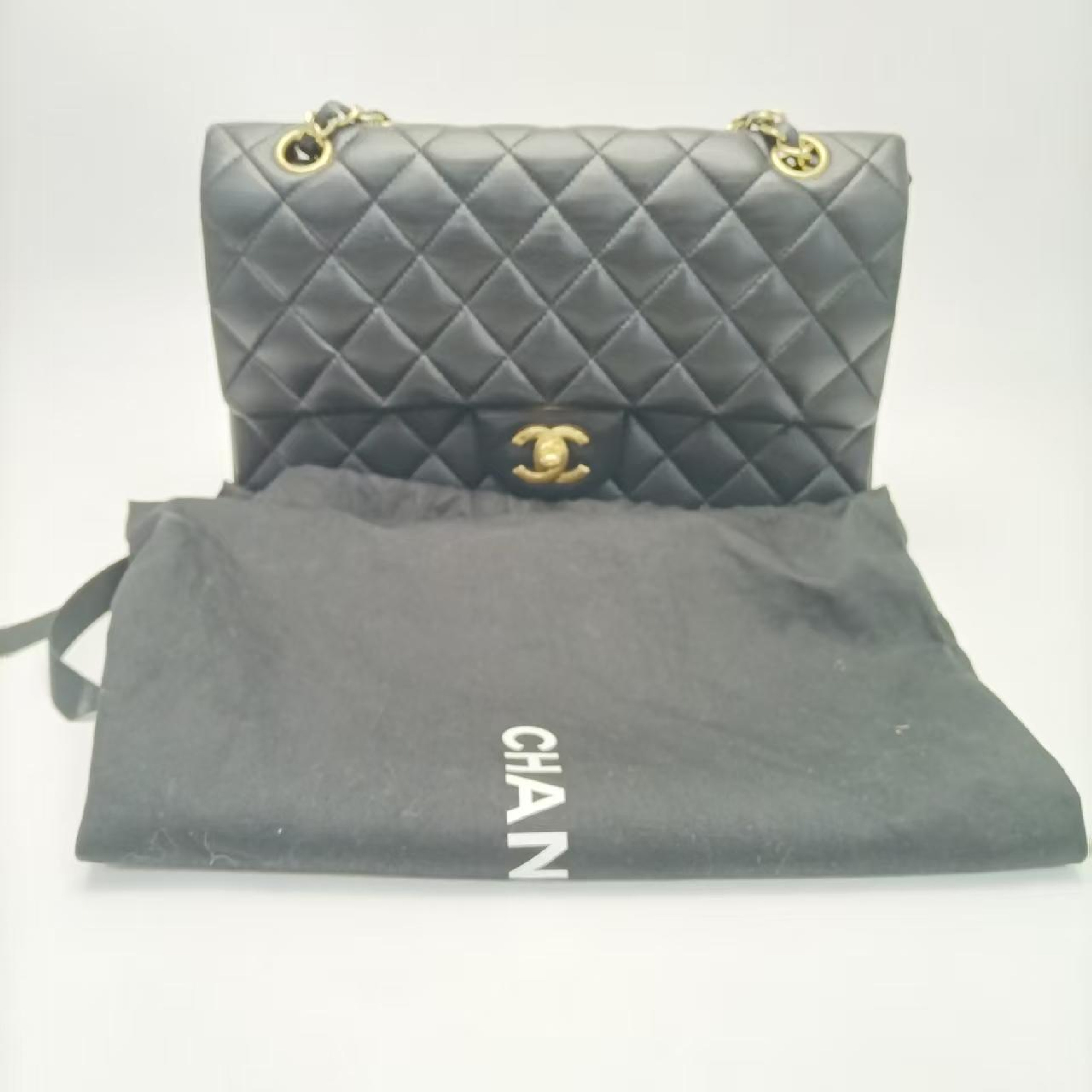 Classic Flap Lambskin Shoulder Bag Serial Number 12 Shoulder Bag — view 3