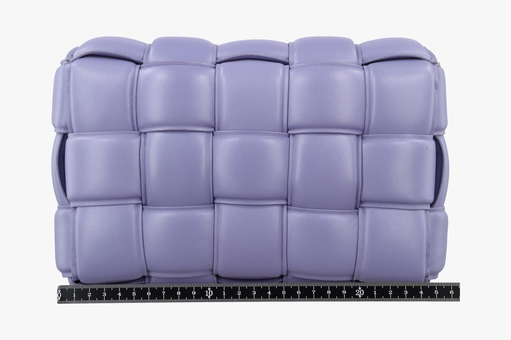 Padded Cassette Lambskin Purple — view 2