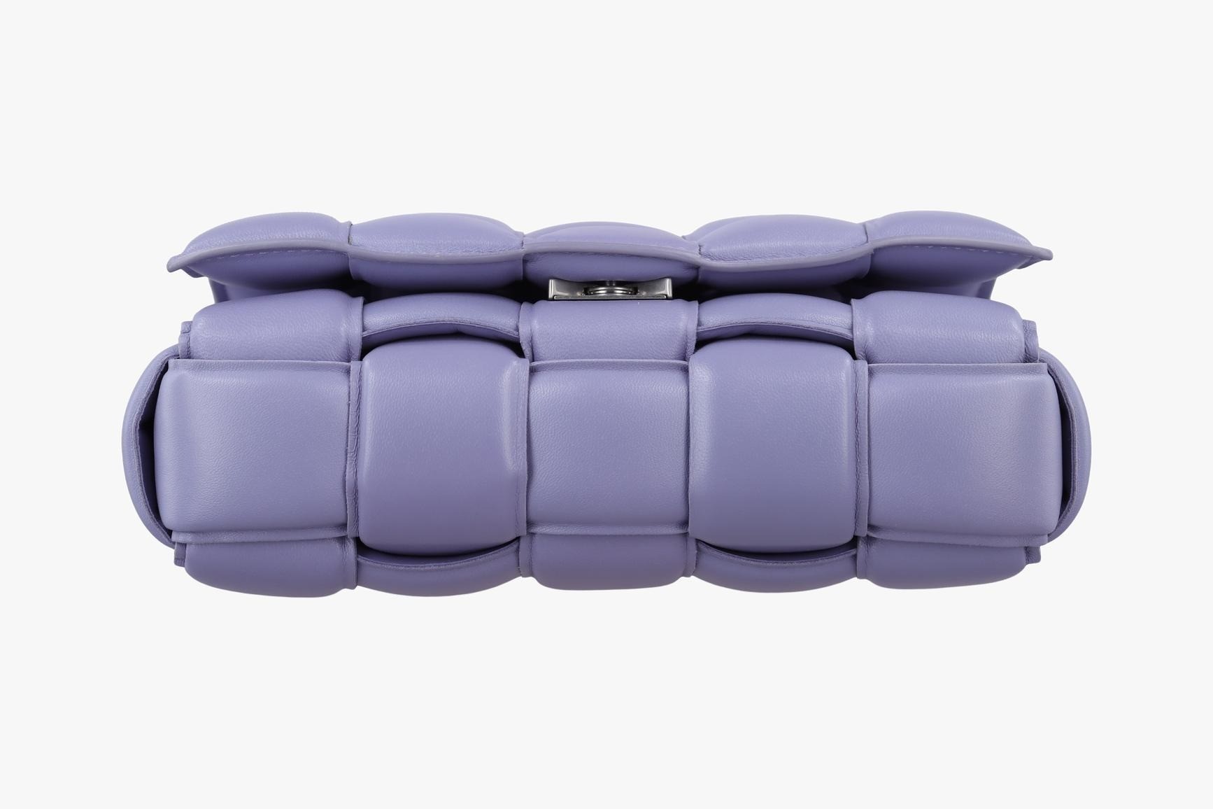 Padded Cassette Lambskin Purple — view 3