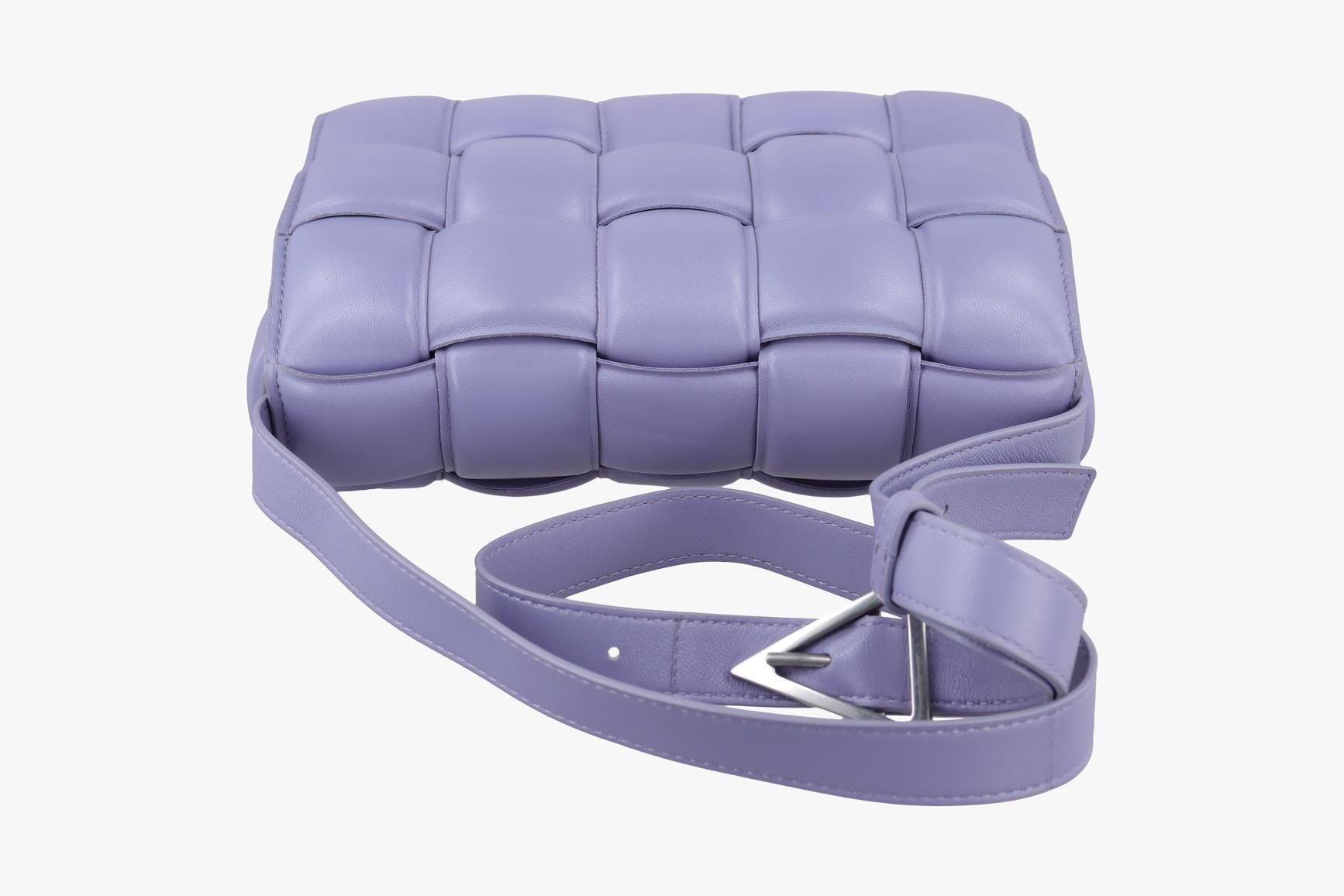 Padded Cassette Lambskin Purple — view 5