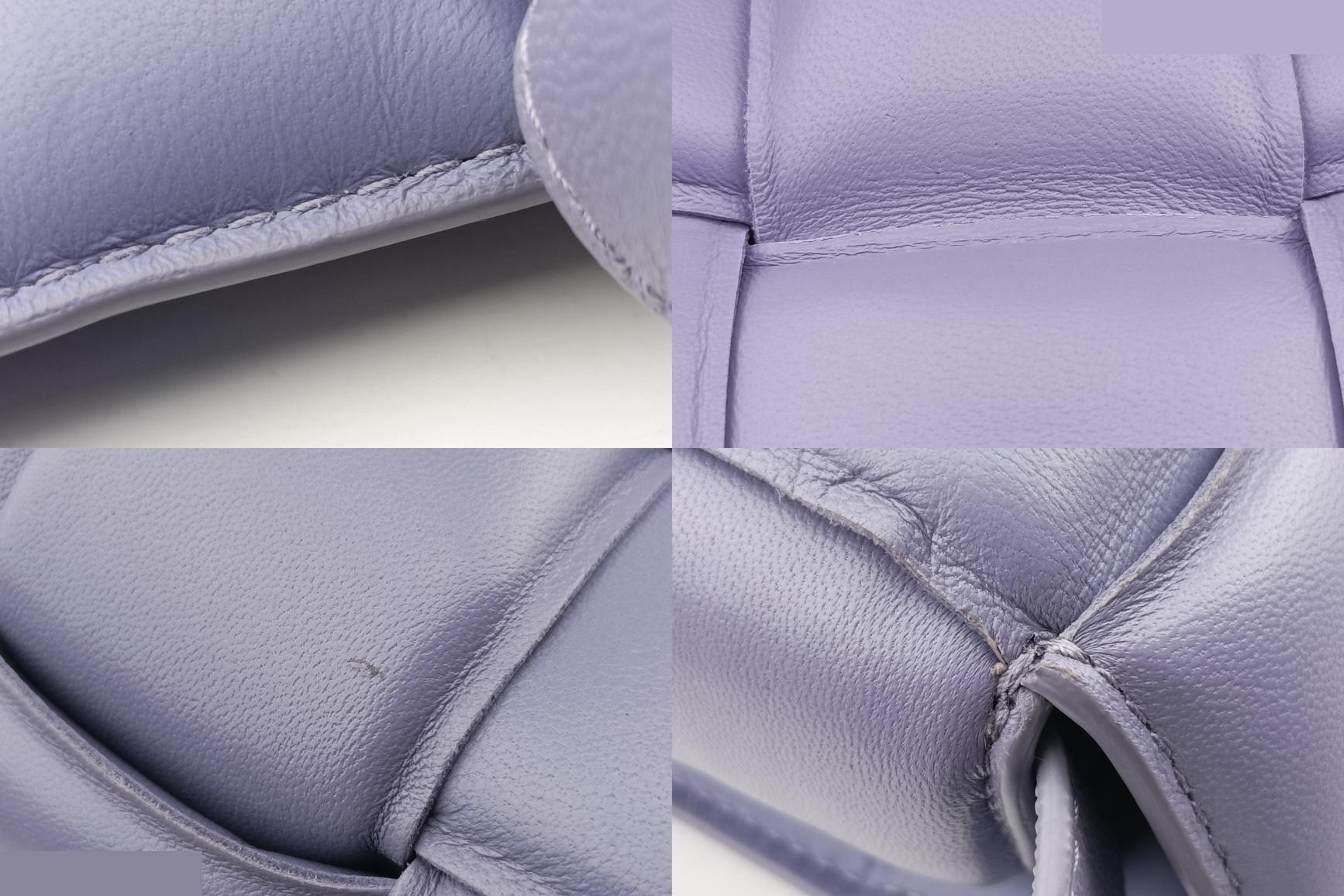 Padded Cassette Lambskin Purple — view 9